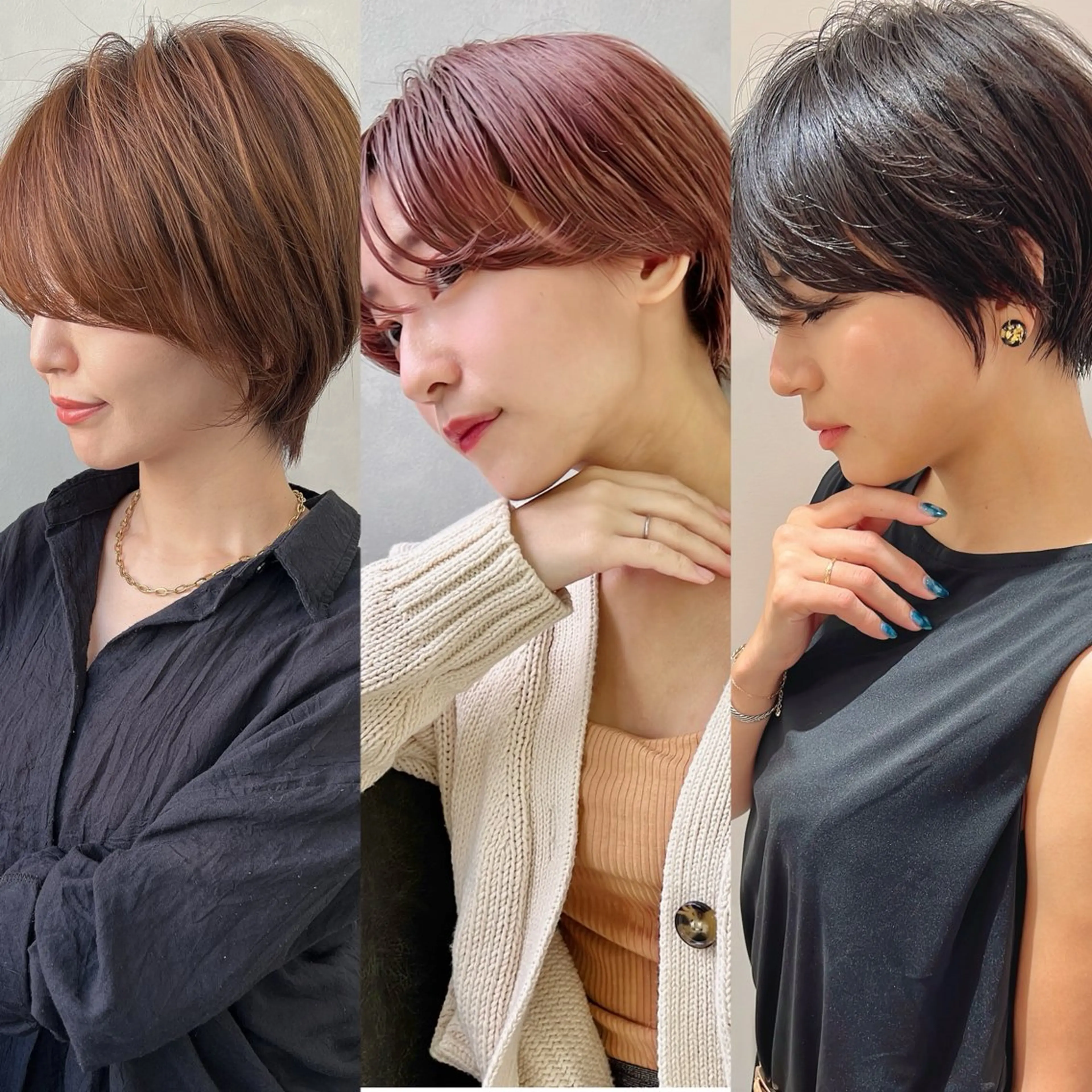 ショート カラー カット ヘアカラー トリートメント LA KING GINZA TOKYO所属・🧡ショートの達人 🧡SHOのヘアスタイル