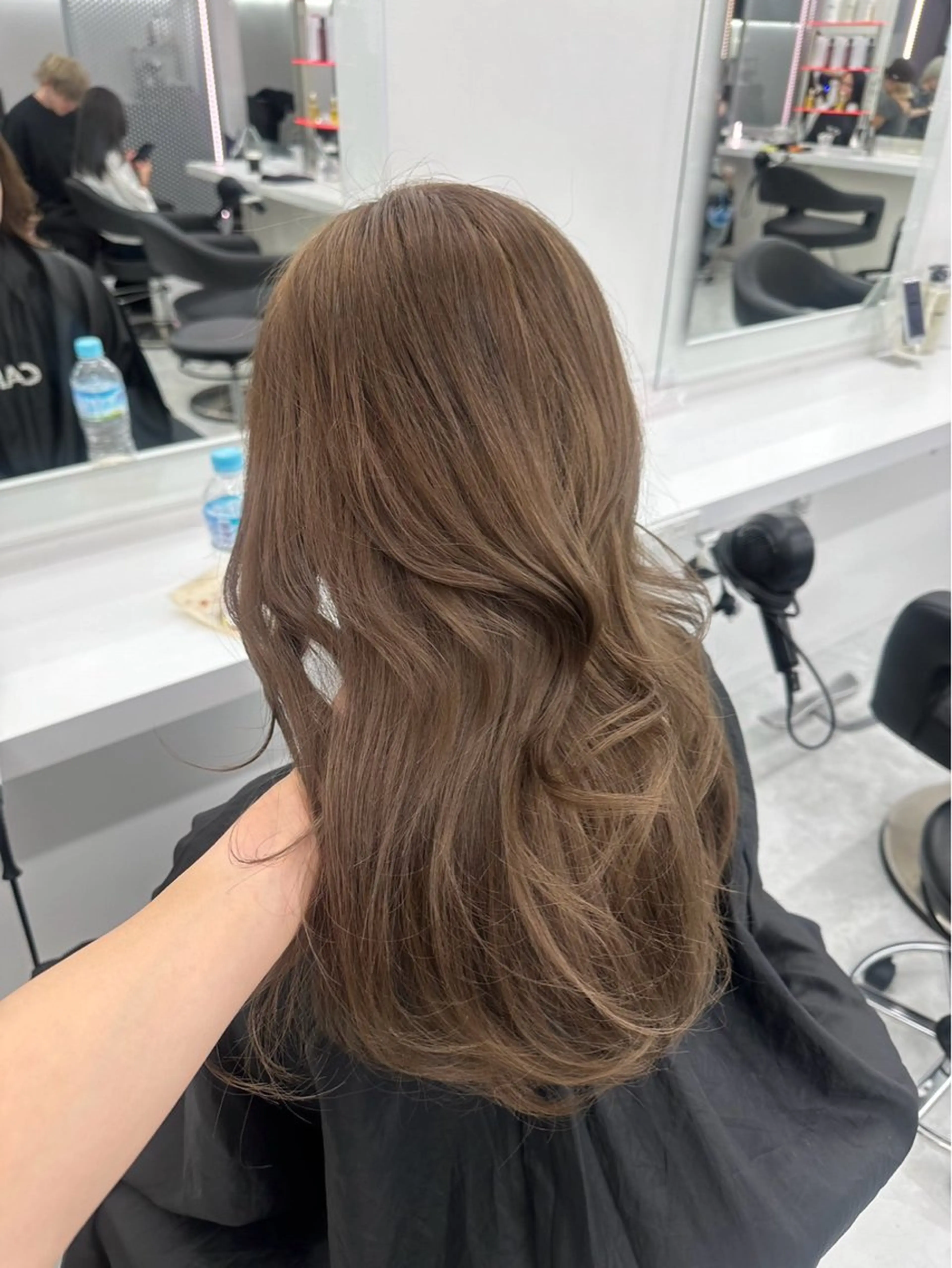 ロング カラー パーマ ヘアアレンジ メンズ キッズ ♥️韓国ヘア レイヤー♥️ゆりのヘアスタイル