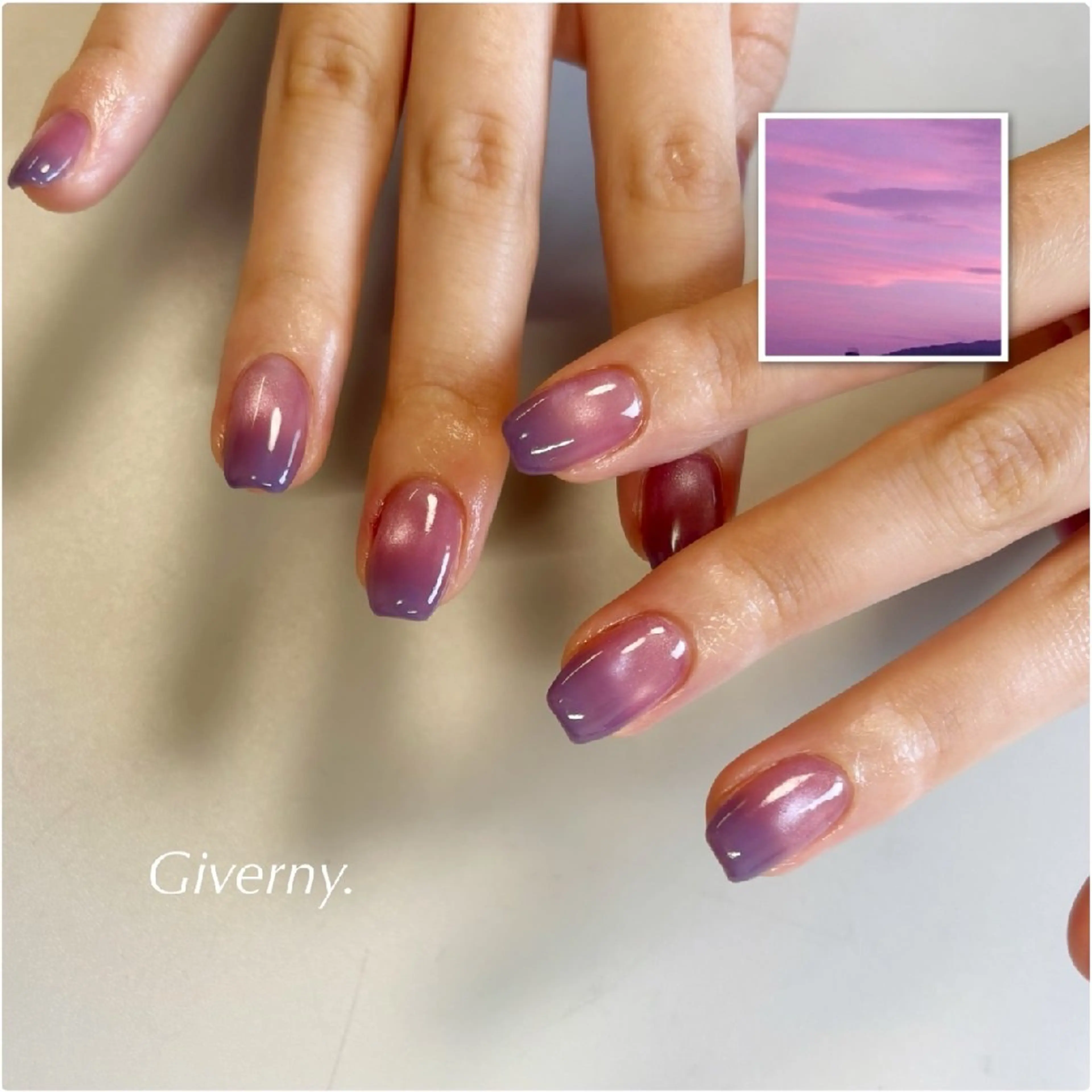 ネイル ハンドネイル Giverny .のネイルデザイン