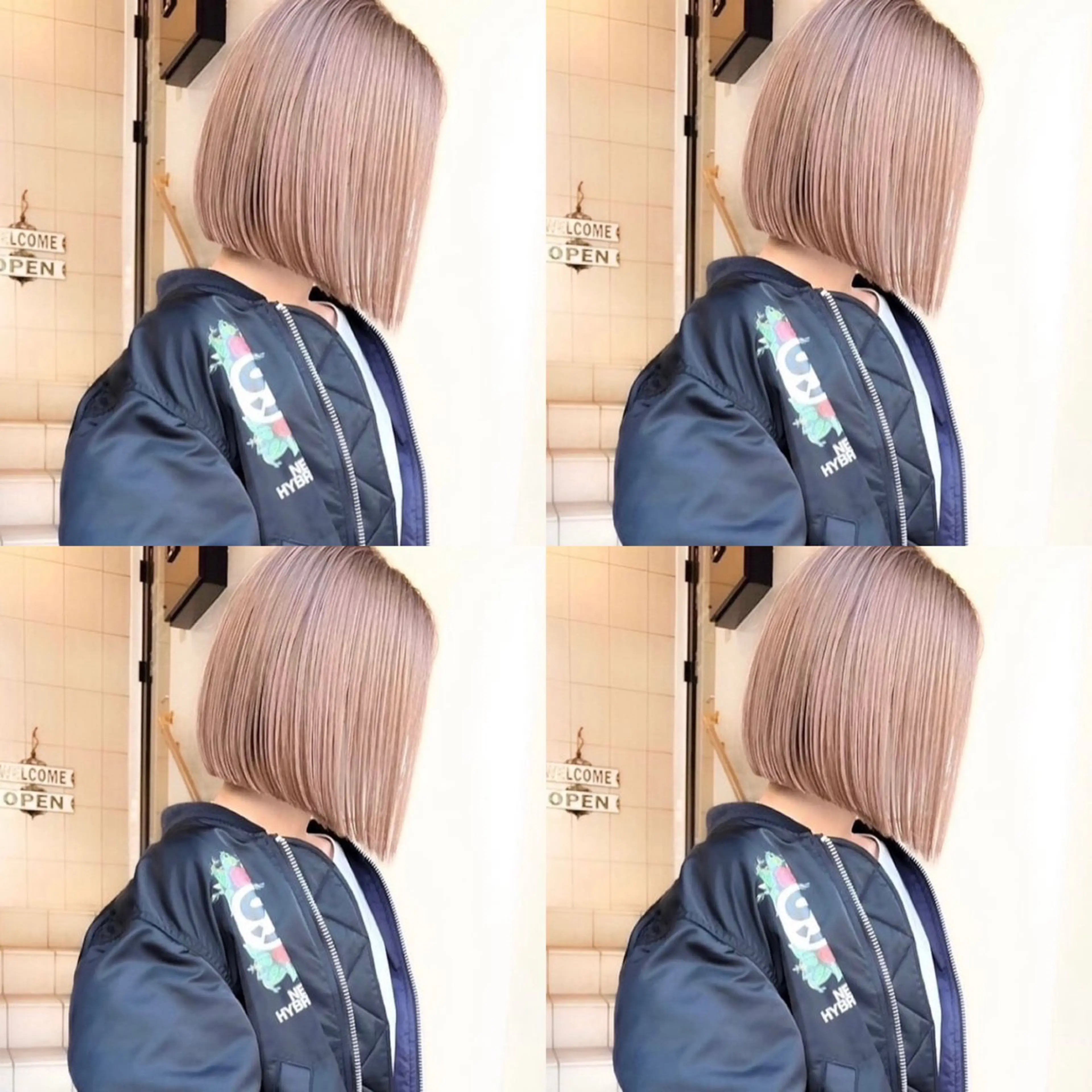 フルカラー+トリートメント【レイヤー/表参道/海外風/外国人風/ショートカット/レイヤーカット/ボブ】の写真