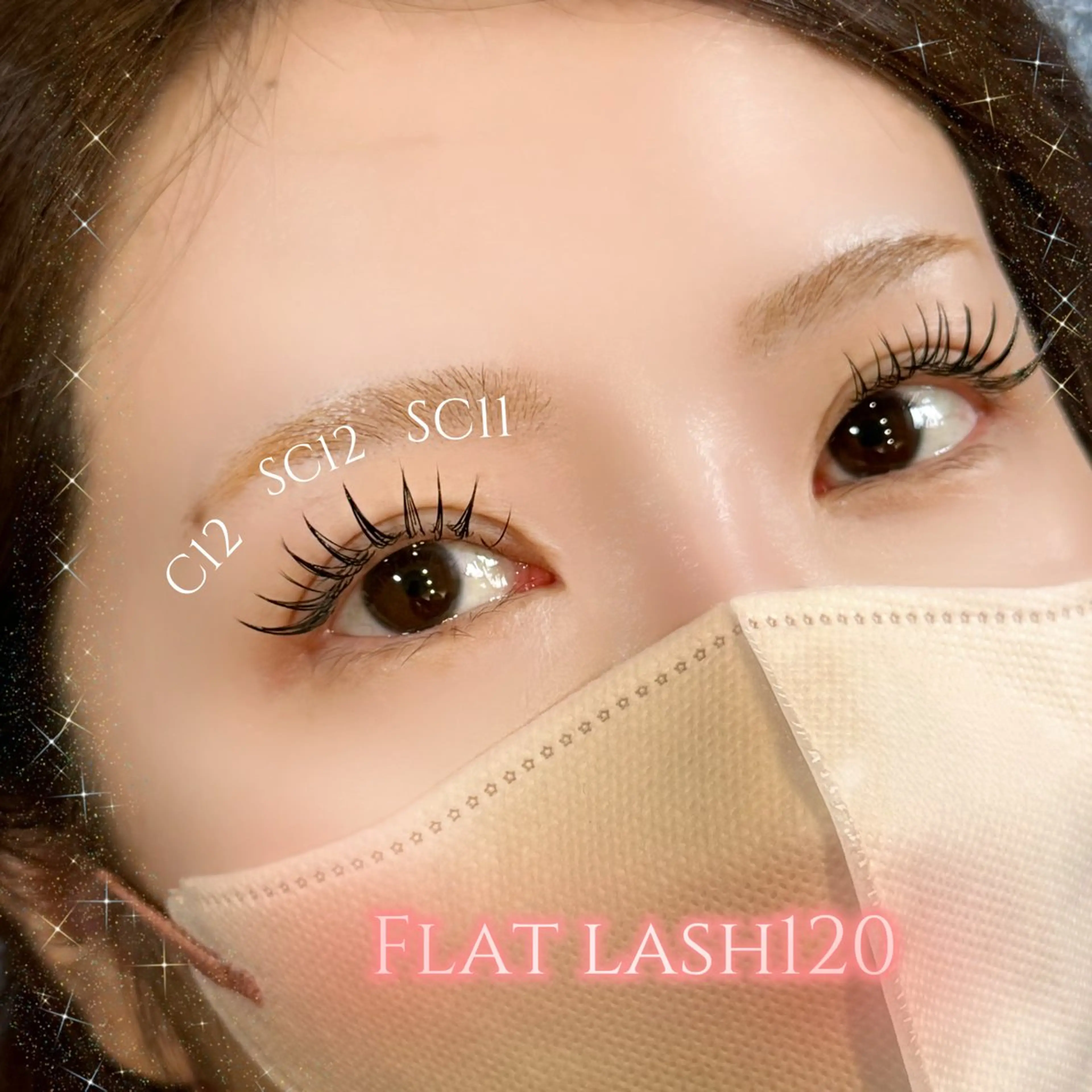 マツエク・マツパ Vivi♡ Usuiのマツエク・マツパデザイン