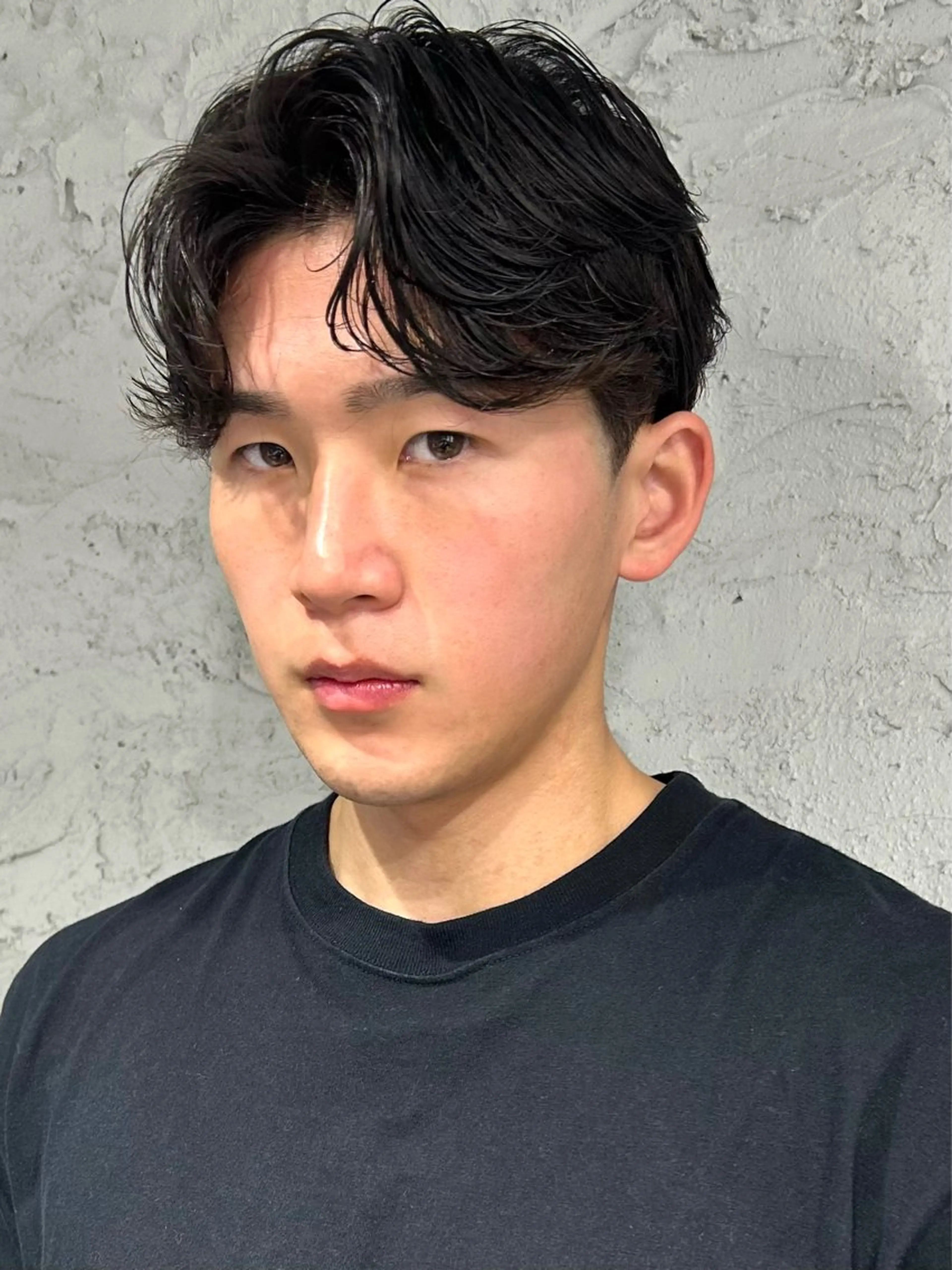 パーマ メンズ センターパート メンズ韓国風 マッシュ メンズパーマ 刈り上げ カット パーマ 船橋🪡 キチ/RITSUのヘアスタイル