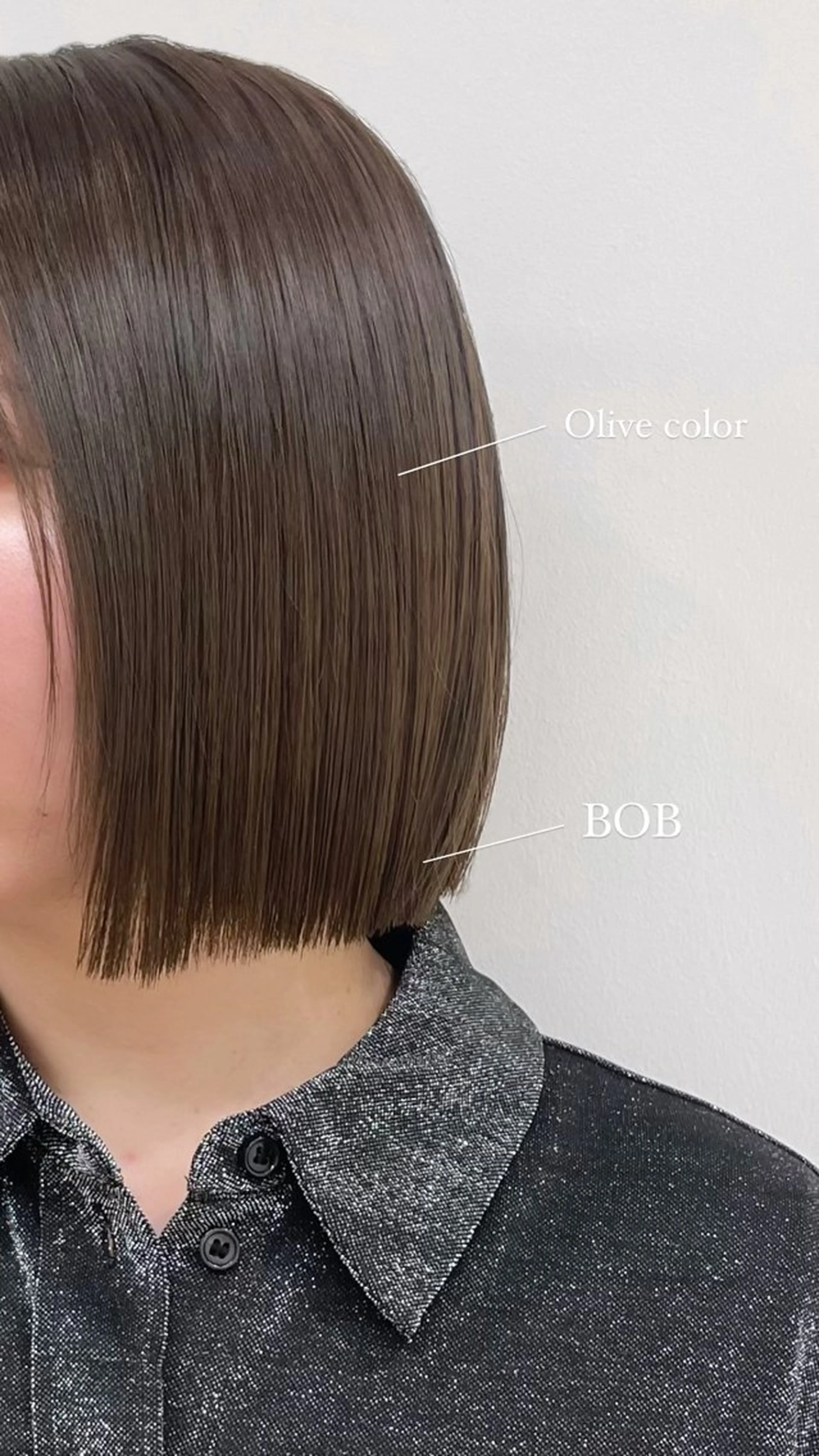 🏷️ボブカット＋ワンカラー＋超音波トリートメント（ホームケア付き）の写真