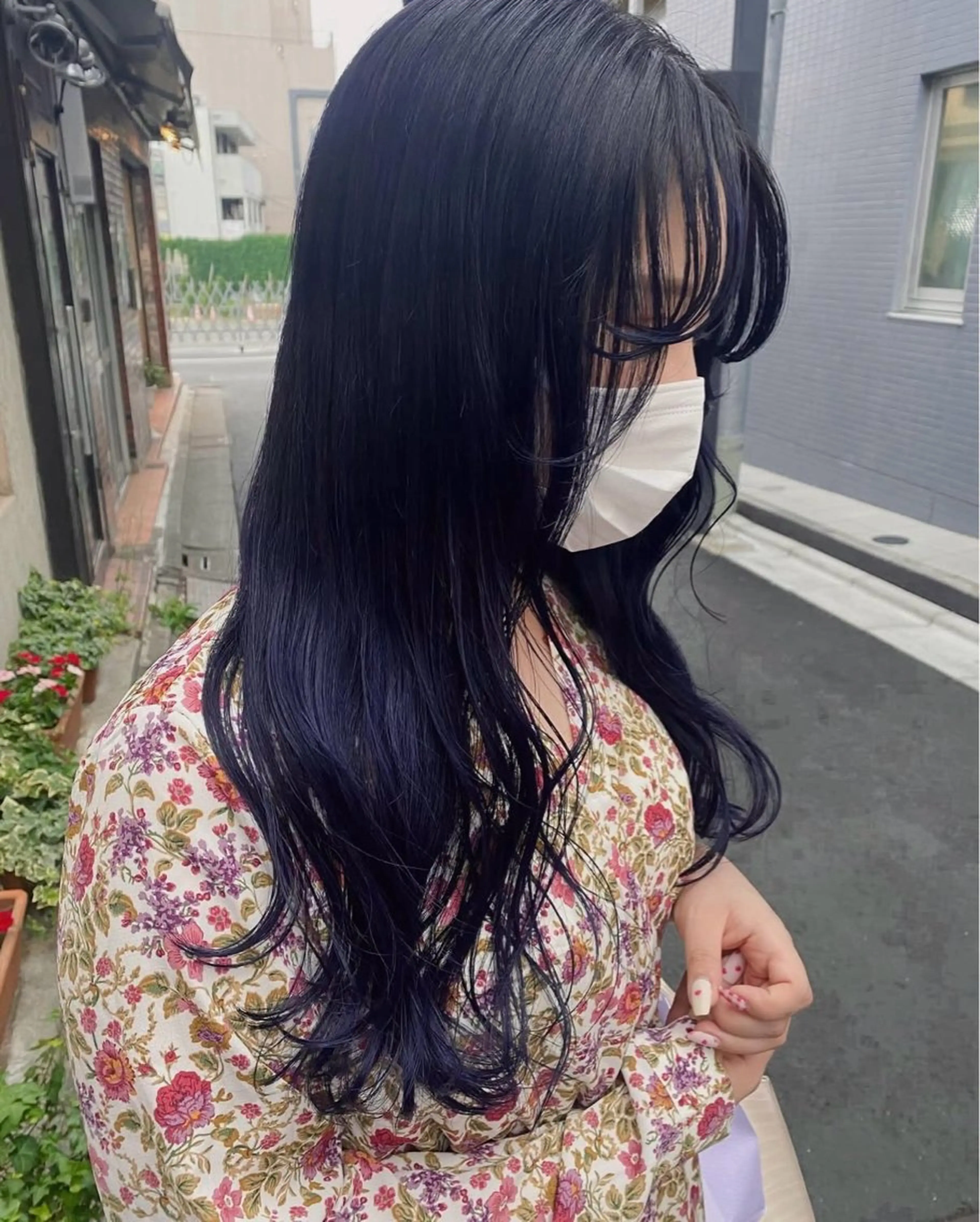 ロング カラー ヘアアレンジ mina 🐈‍⬛ ラフな似合わせヘアのヘアスタイル