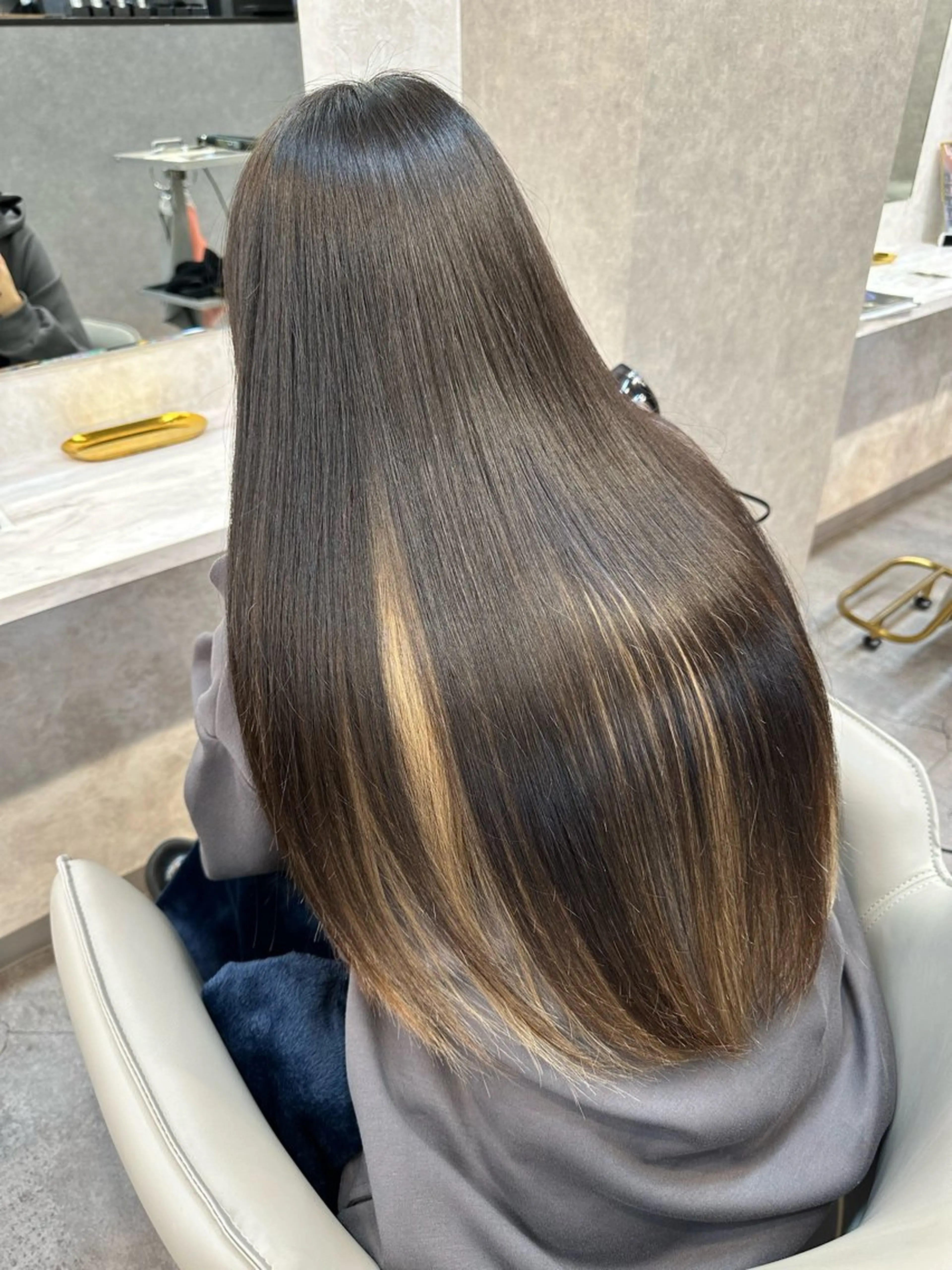 ロング トリートメント 菊地　智 【LAZO】千歳船橋のヘアスタイル