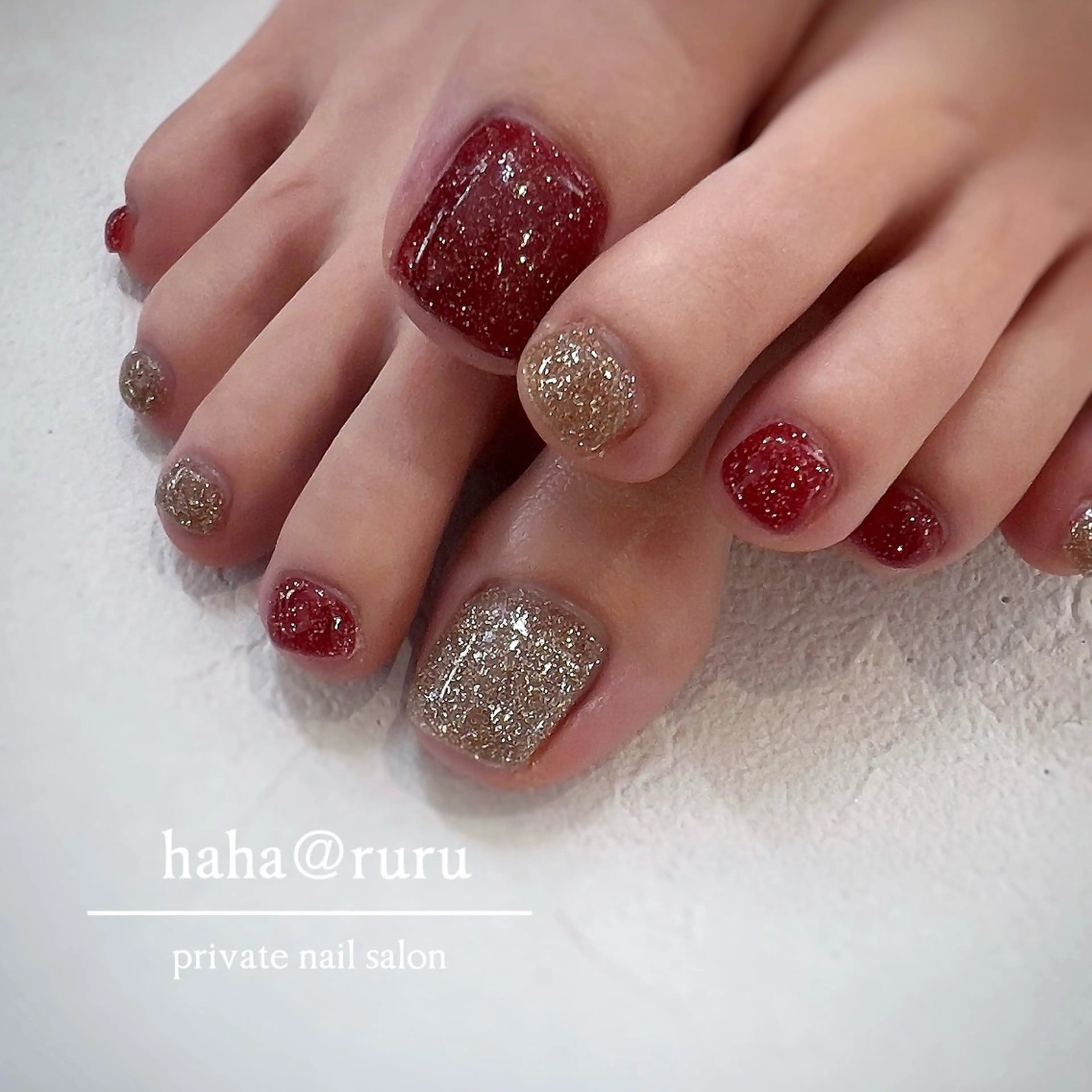 ネイル フラッシュネイル ハンドネイル haha@ ruruのネイルデザイン