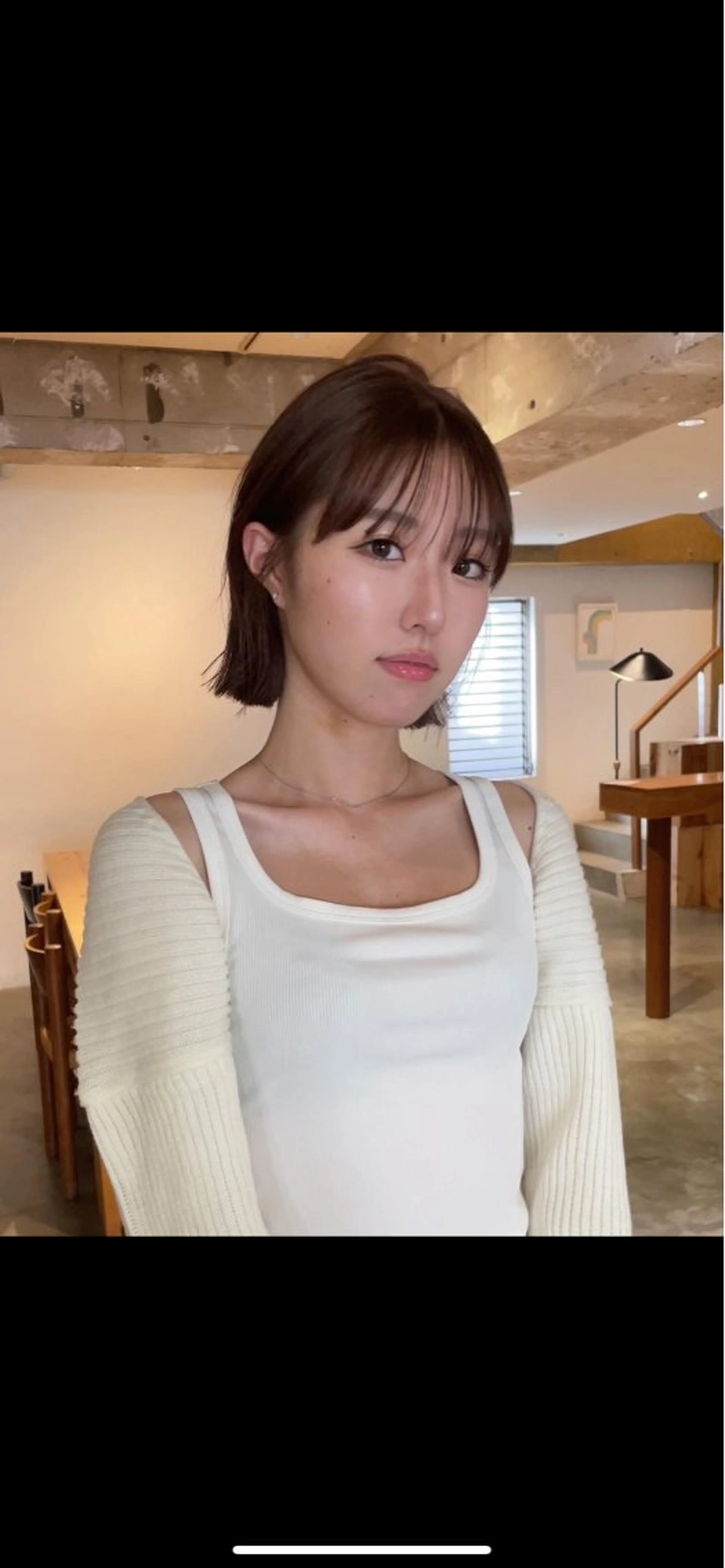 ミディアム カラー ブラウンカラー ボブ カット ヘアカラー Qin shaire salon 原宿所属・🌿パーマ/ボブ/ レイヤー/Mikiのヘアスタイル