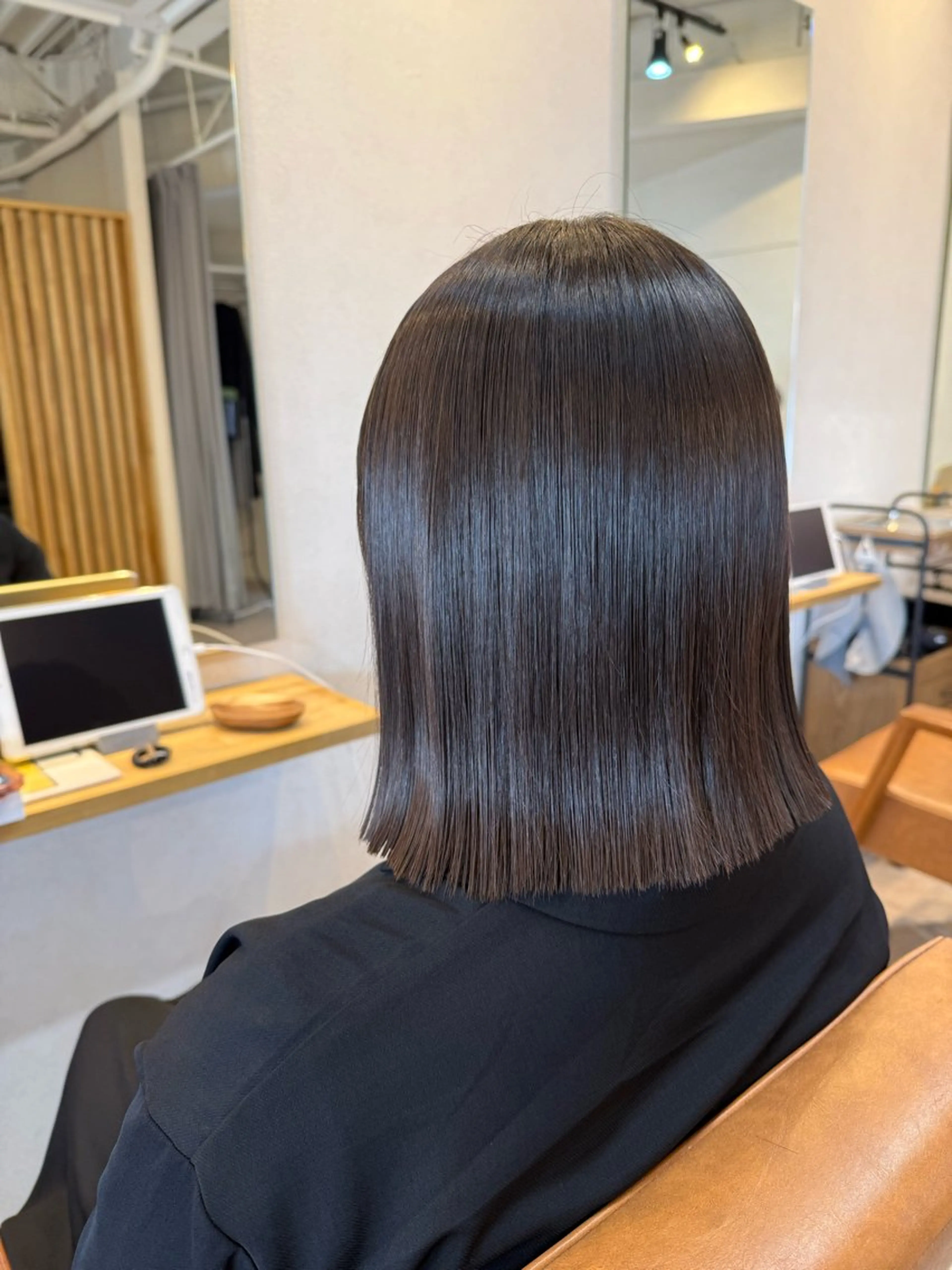 1番人気🌟カット・髪質改善縮毛矯正ストレート・髪質改善（お試し）の写真