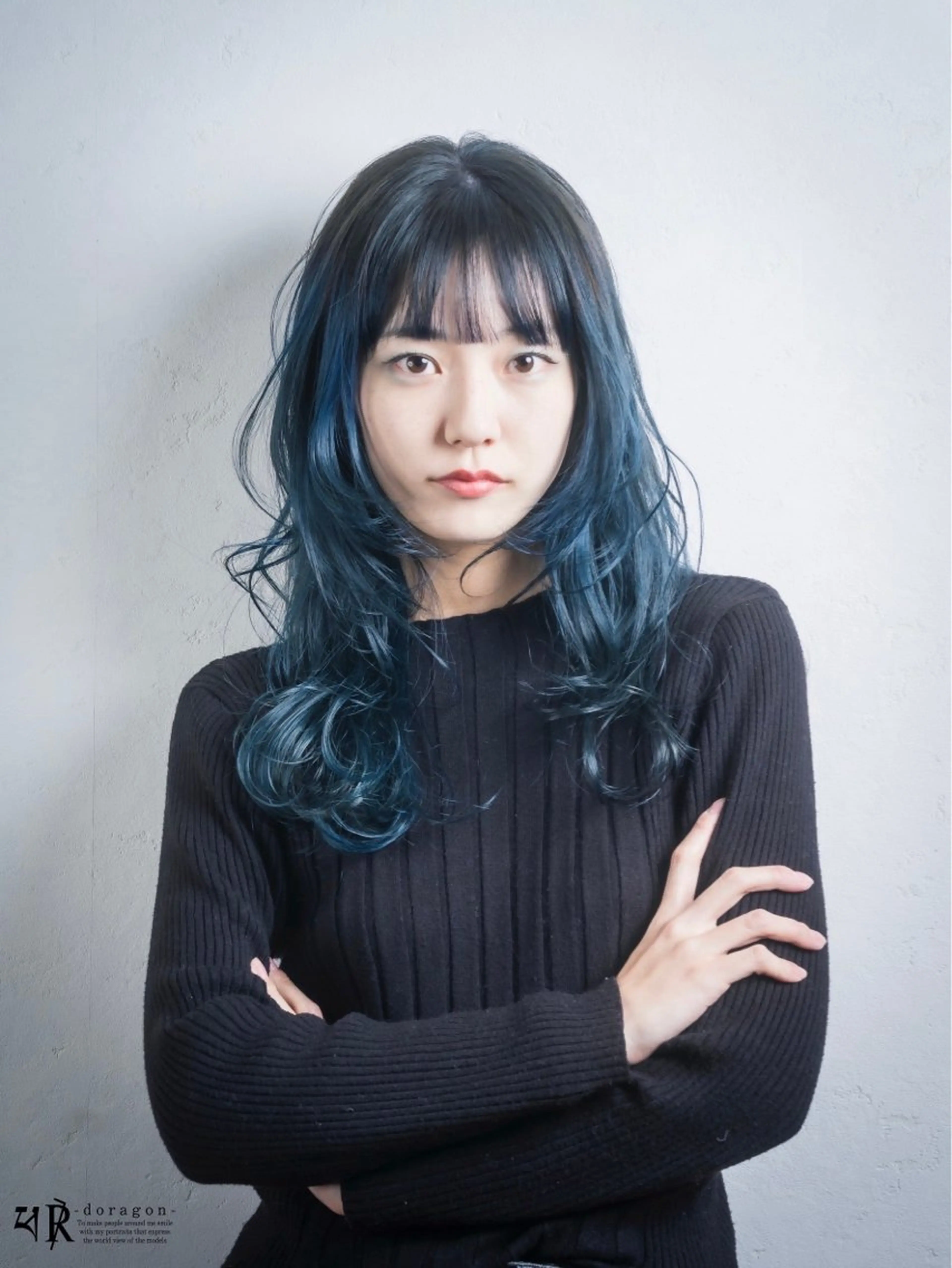 ロング broaden by anon所属・瀧上 寧音のヘアスタイル