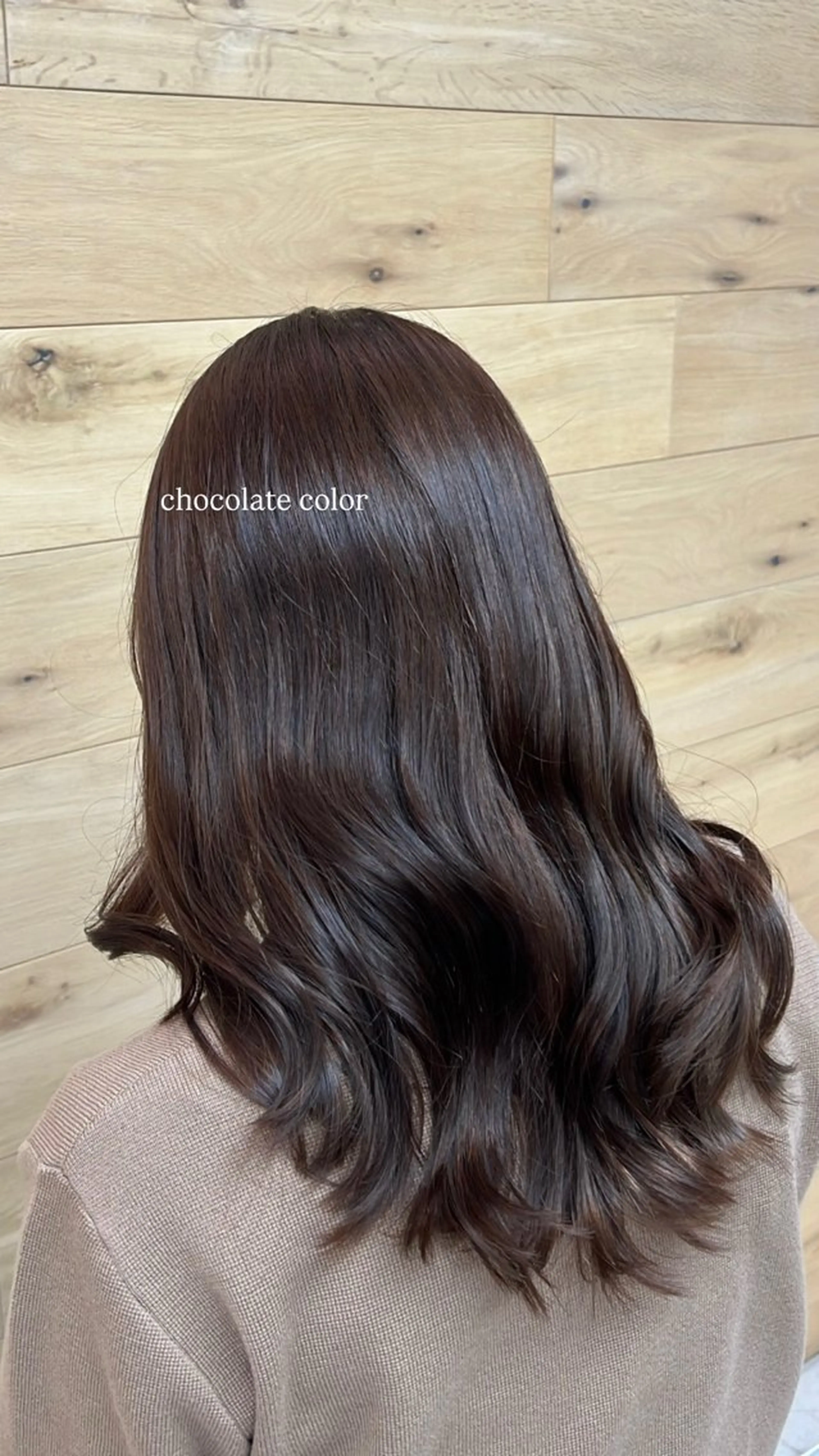 【手軽な艶感トリートメント🩰🫧】透明感ワンカラー+2stepトリートメントの写真