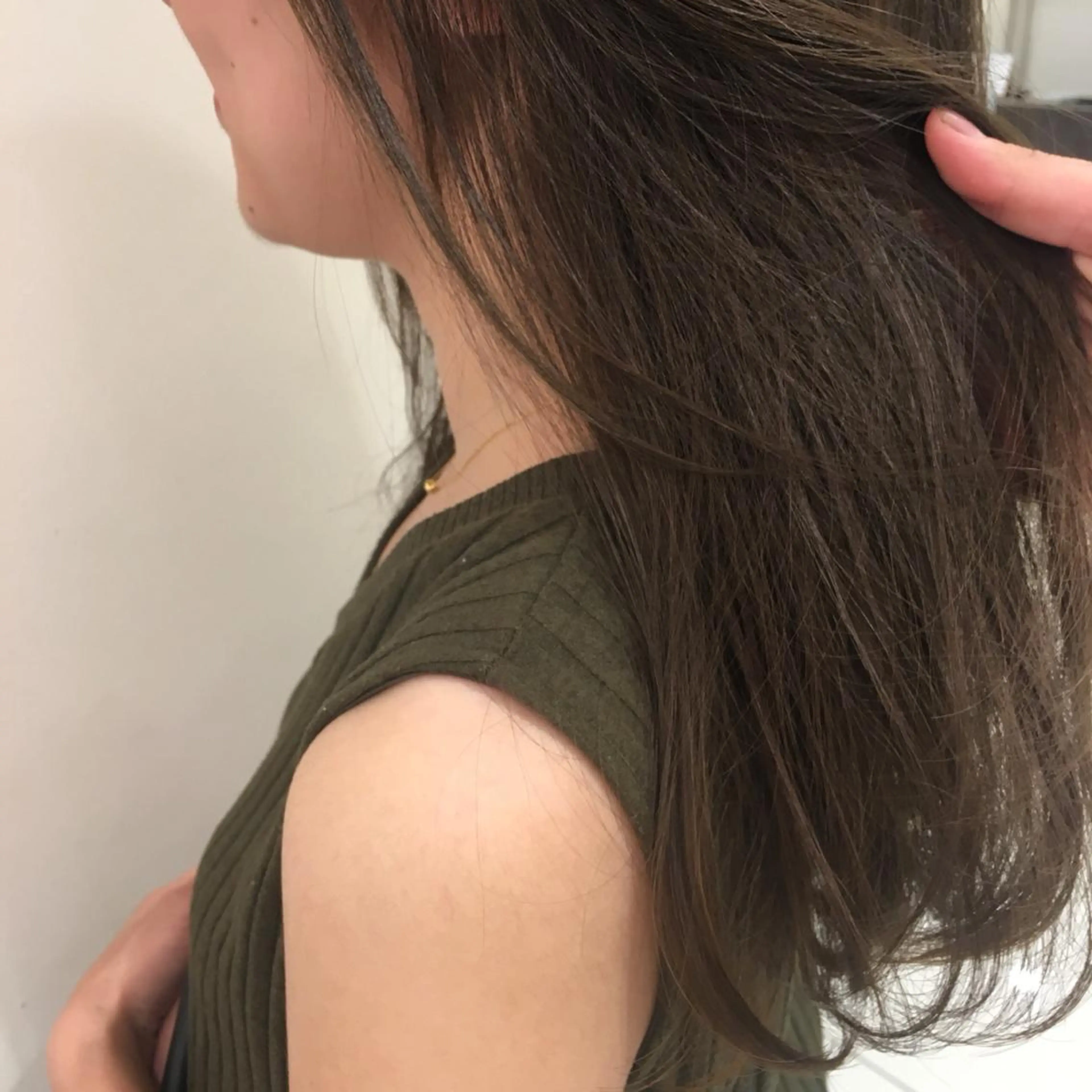 ロング カラー ヘアアレンジ 💎耳ツボジュエリー ×銀座美容室💎のヘアスタイル