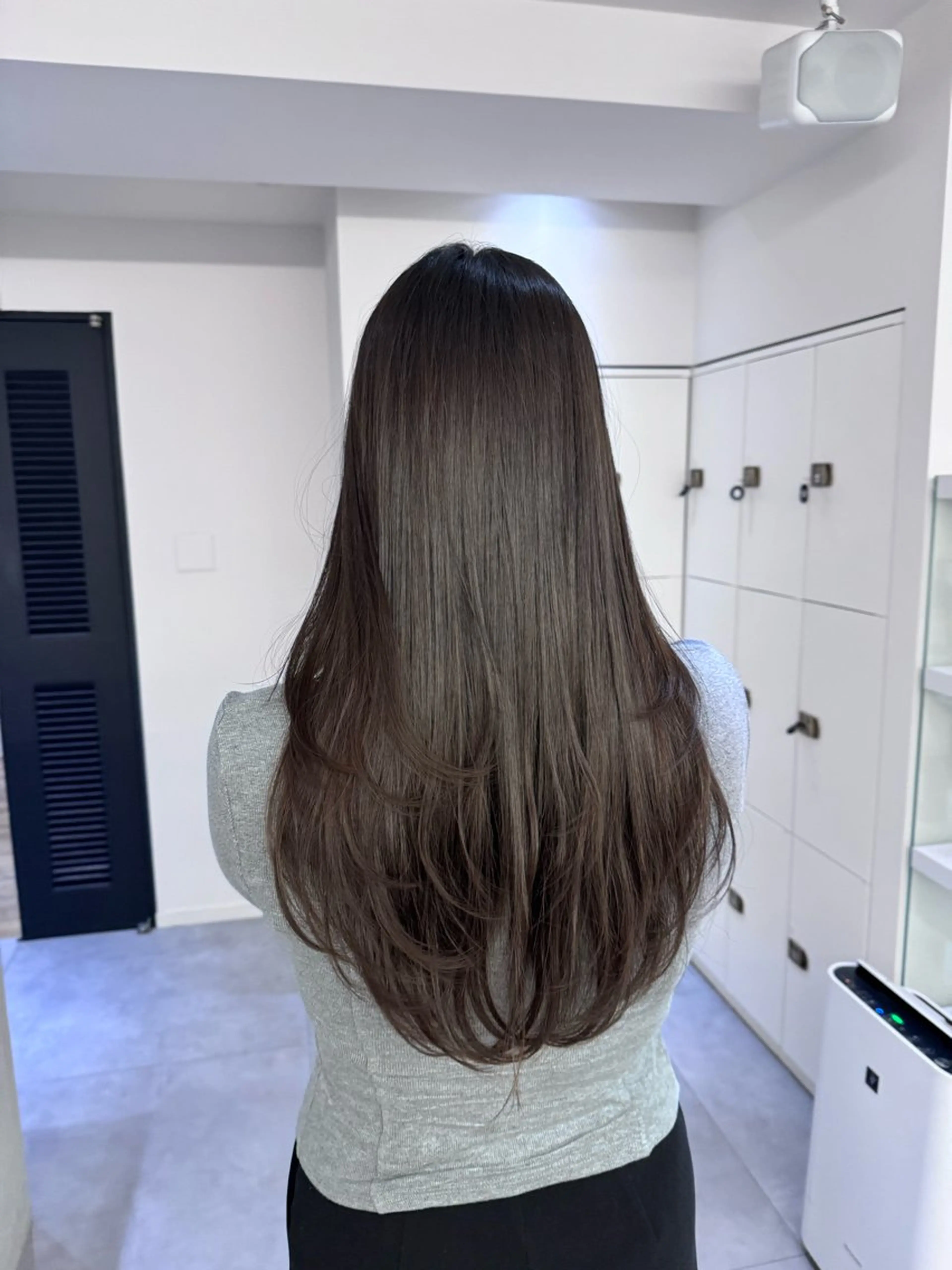 ロング カット ヘアカラー トリートメント AHNKISM所属・髪質改善/艶カラー HANAのヘアスタイル