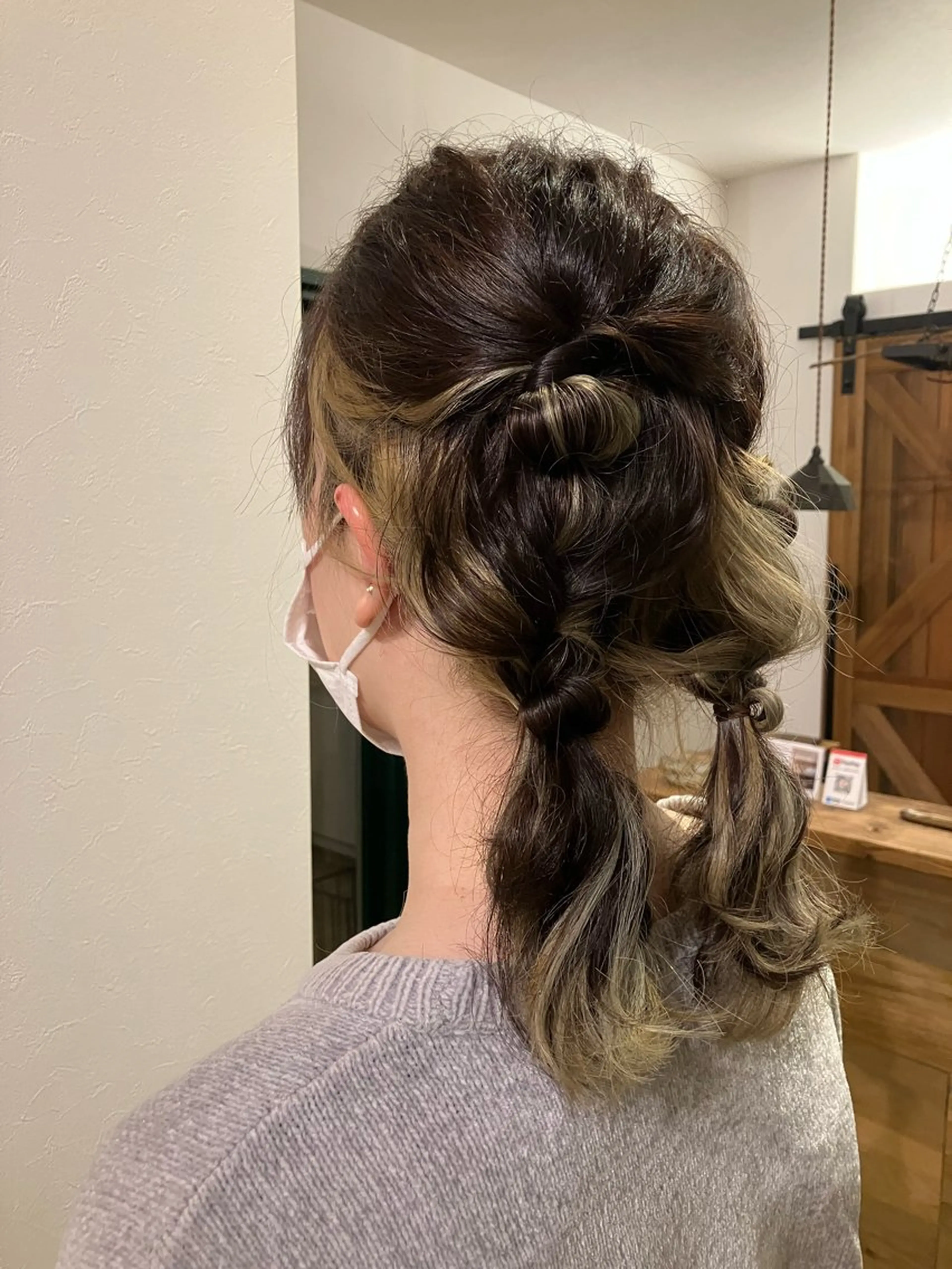 ヘアアレンジ ヘアカラー 清水 美香のヘアスタイル