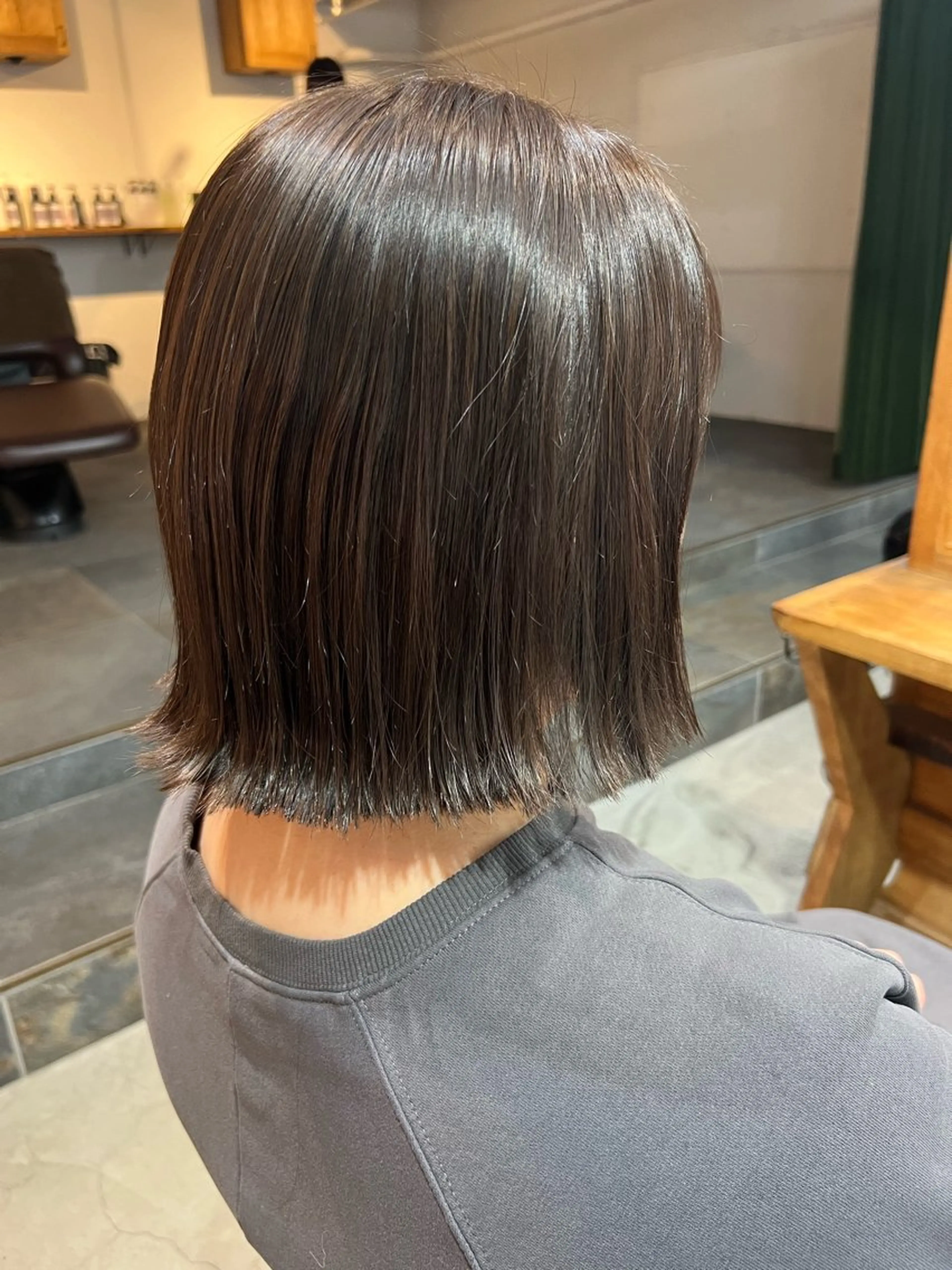 ミディアム カラー sayaka/栄・ 本陣モデル募集中！のヘアスタイル