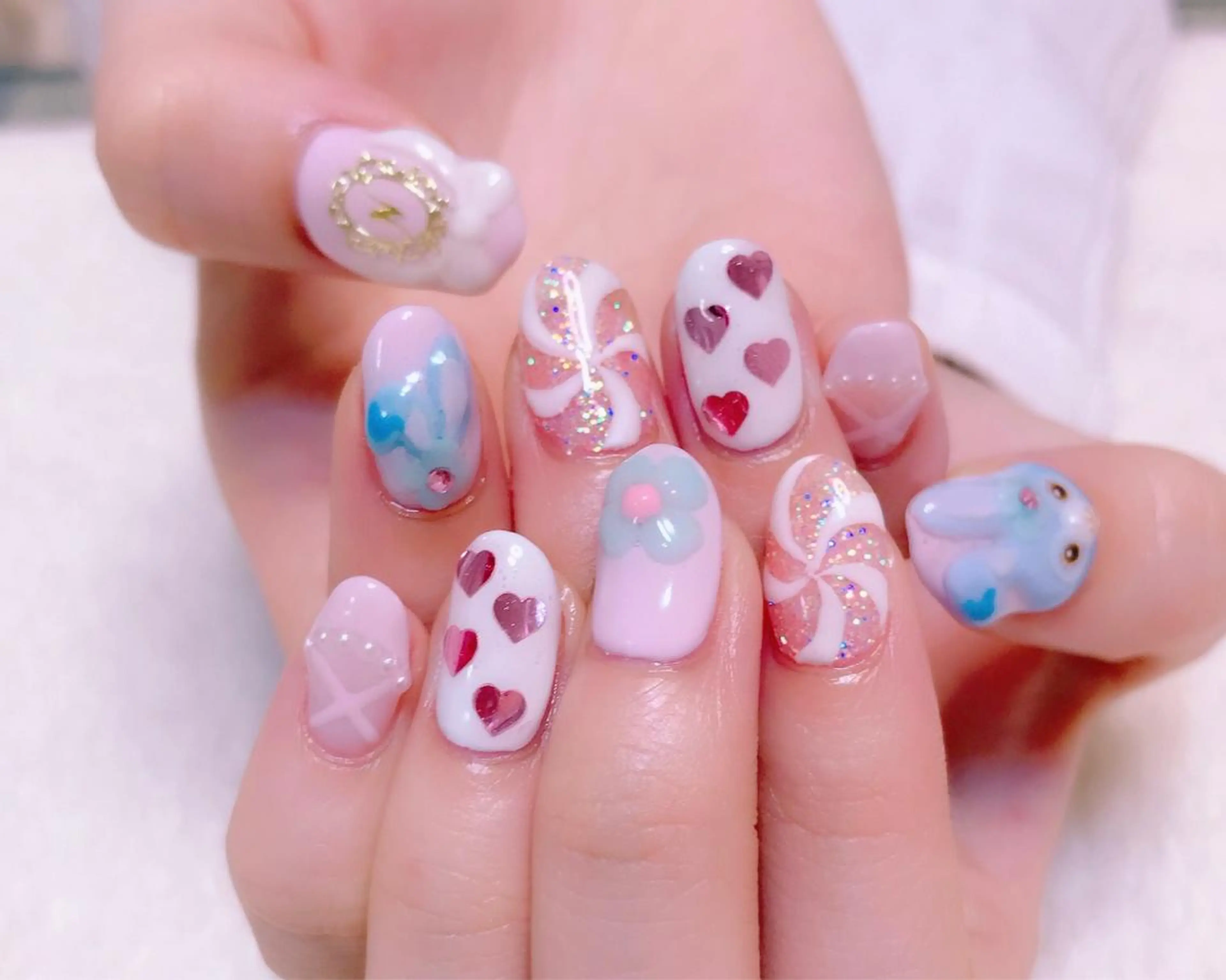 ネイル 🩵池袋heart nail🩵のネイルデザイン