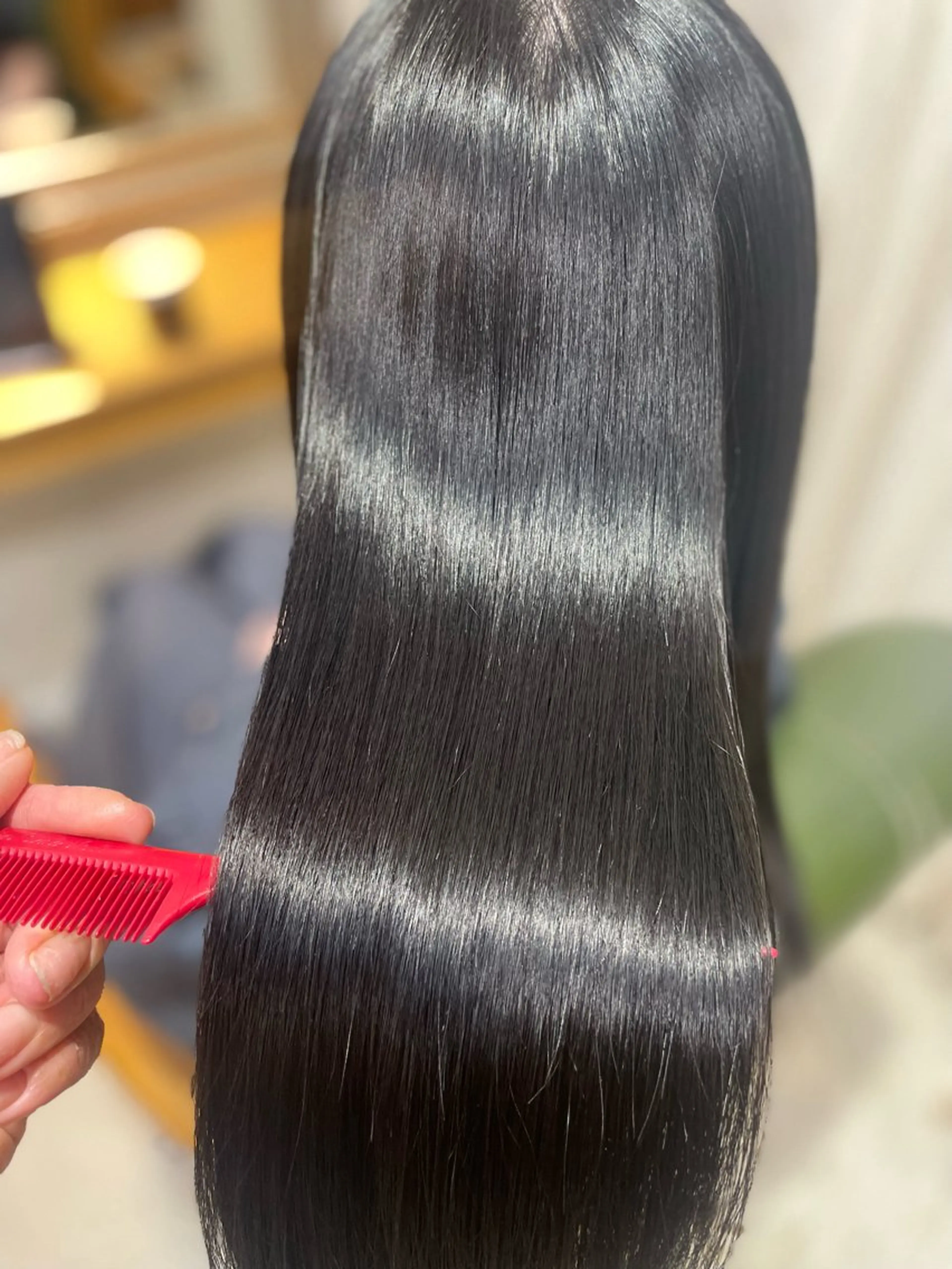 ロング カラー ヘアアレンジ カット 縮毛矯正 トリートメント ヘッドスパ ヘアセット 髪質改善/縮毛/新宿 🫧SUZUKA🫧のヘアスタイル