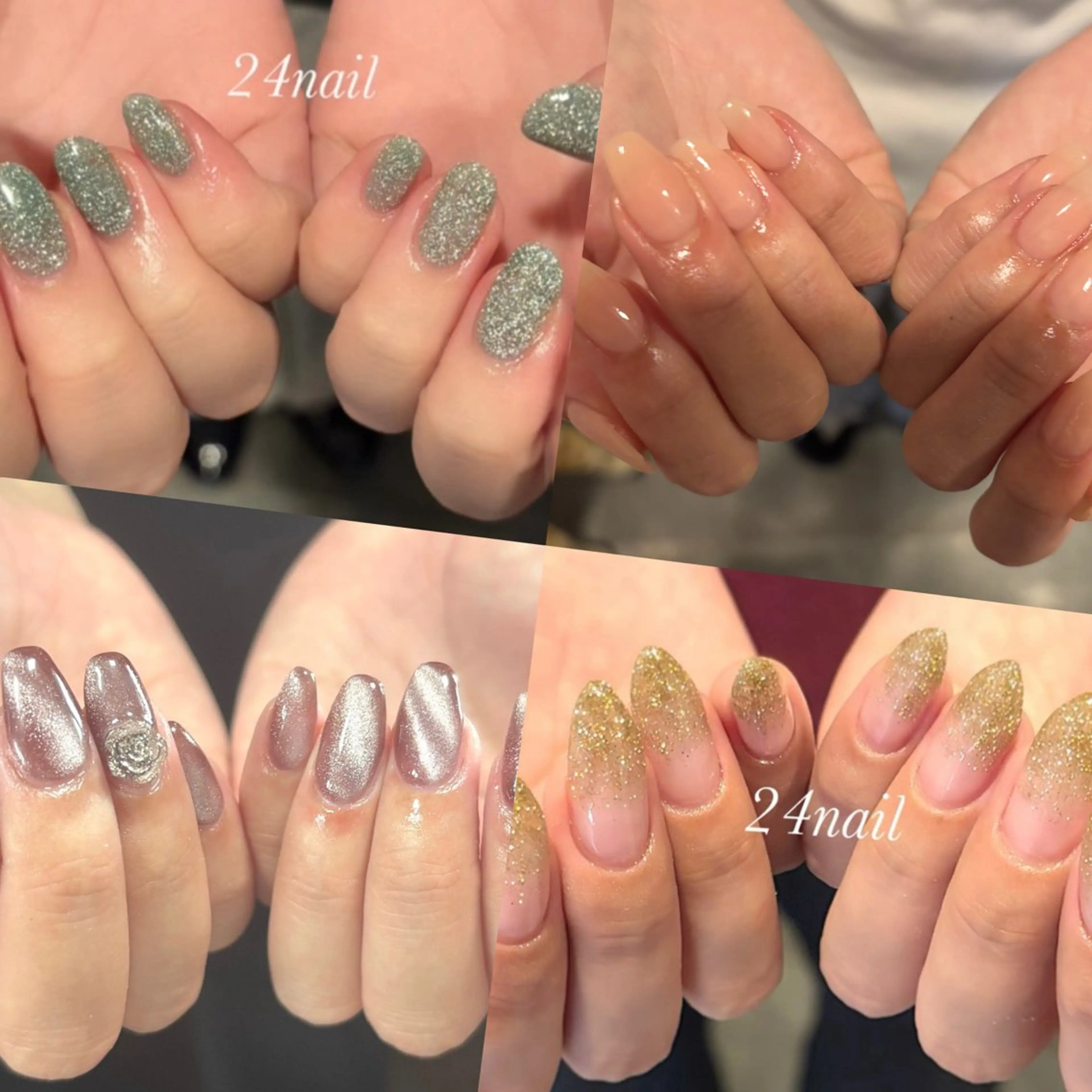 💅ワンカラー/ラメグラ/マグネット/フラッシュ✨️オフ込の写真