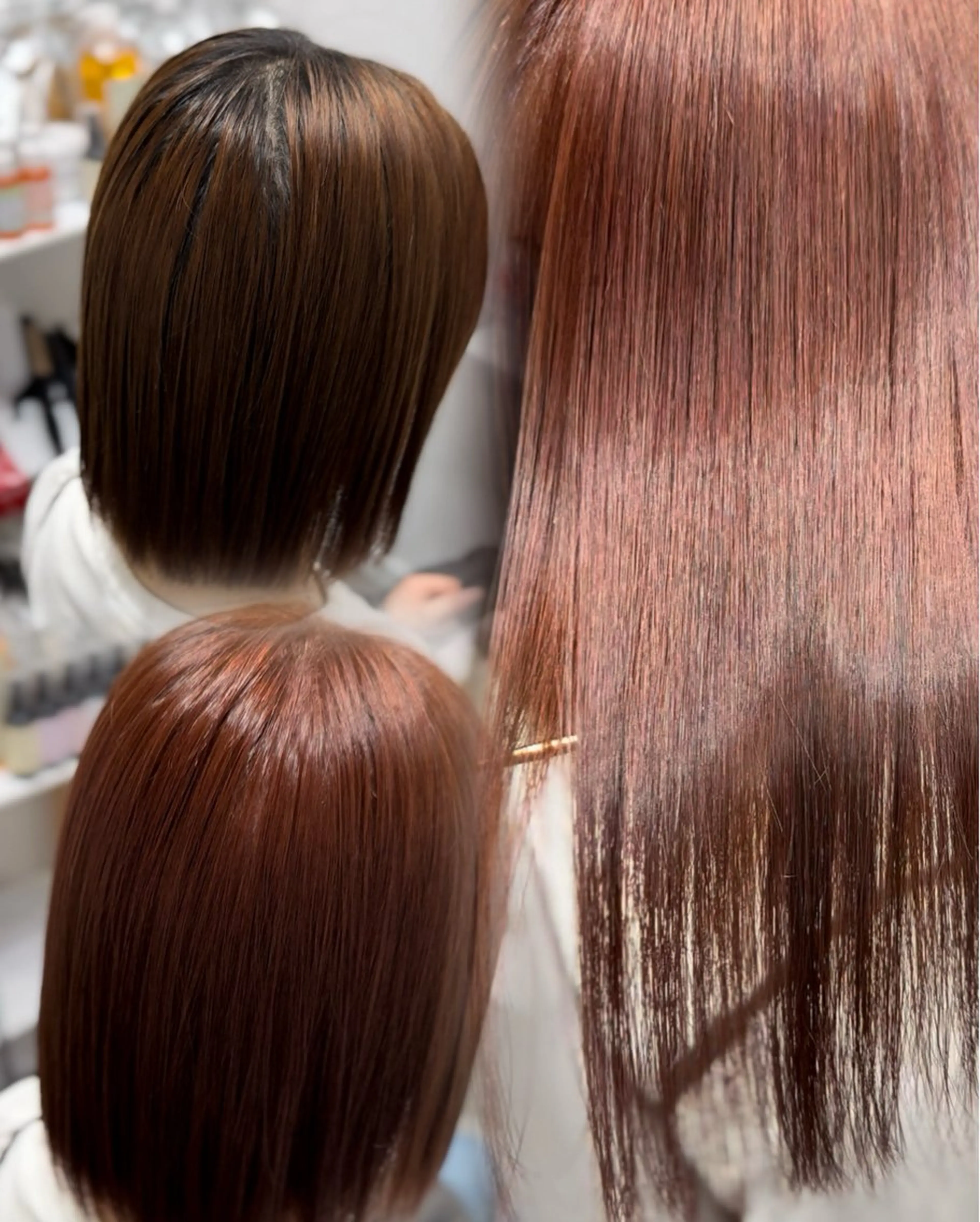 【及川限定メニュー】ケアカラー＋トリートメントの写真