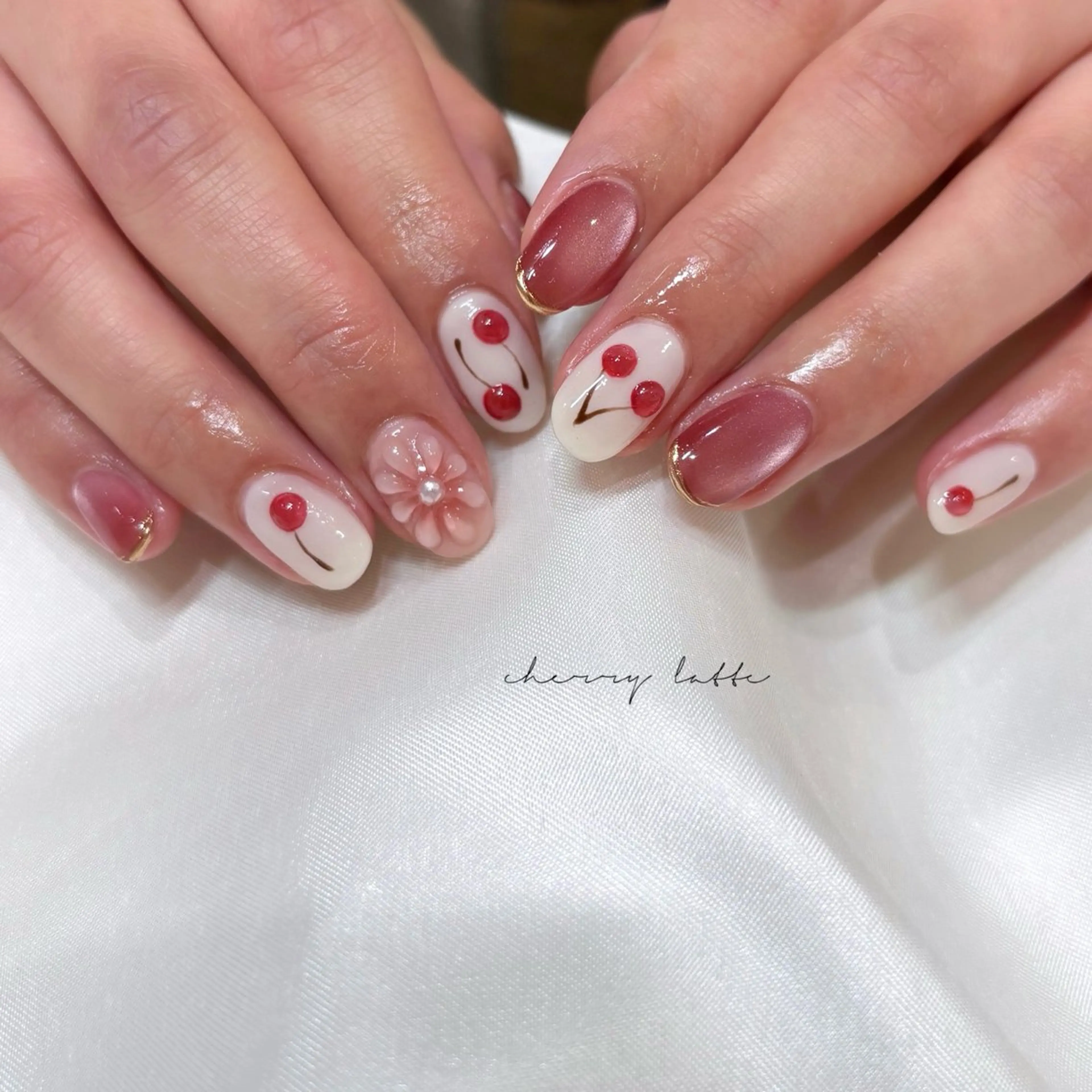 ネイル LUCY心斎橋所属・LUCY心斎橋/ 💍Saki💍のネイルデザイン