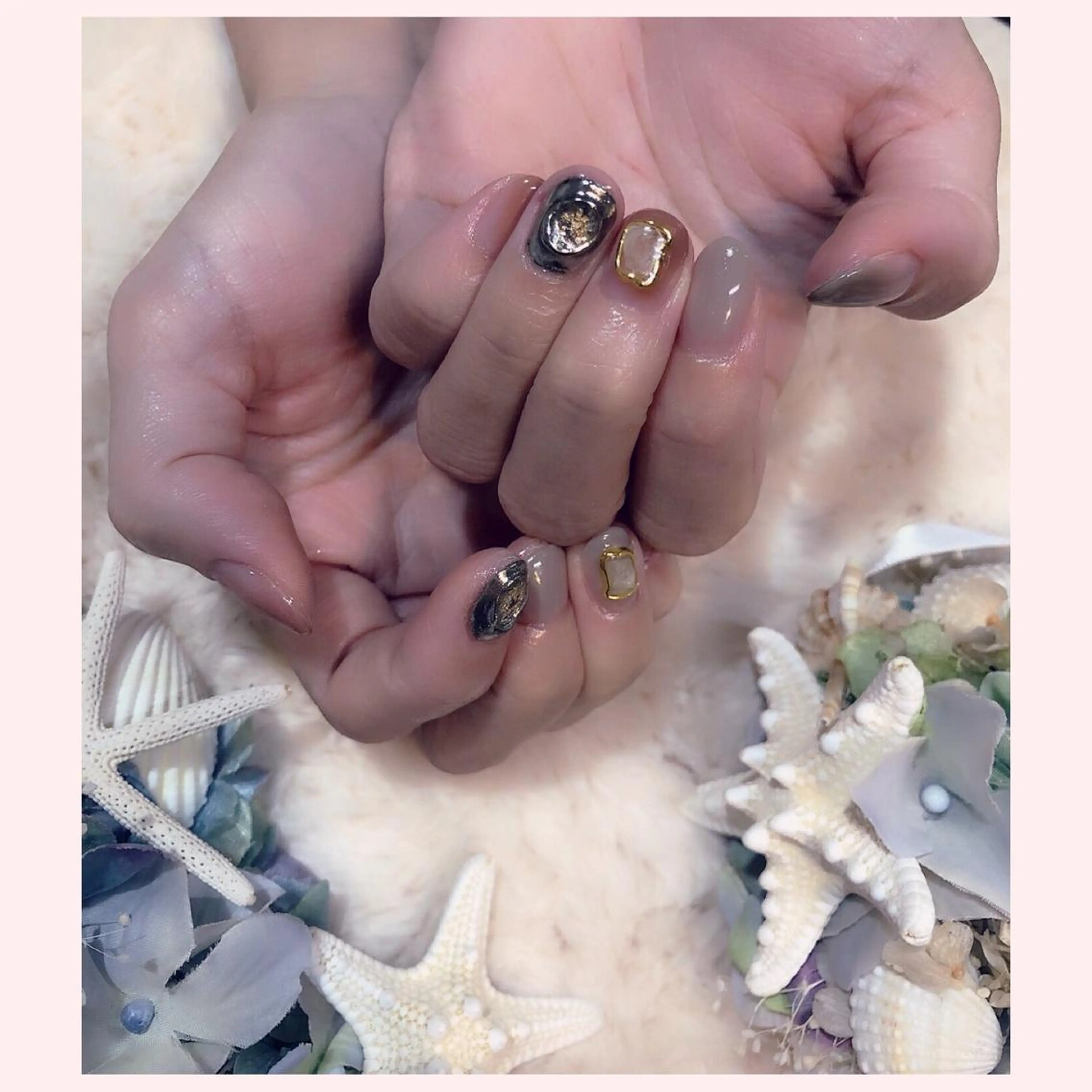 ネイル ミラーネイル ニュアンスネイル その他(ネイル) YAS 青柳 安代のネイルデザイン