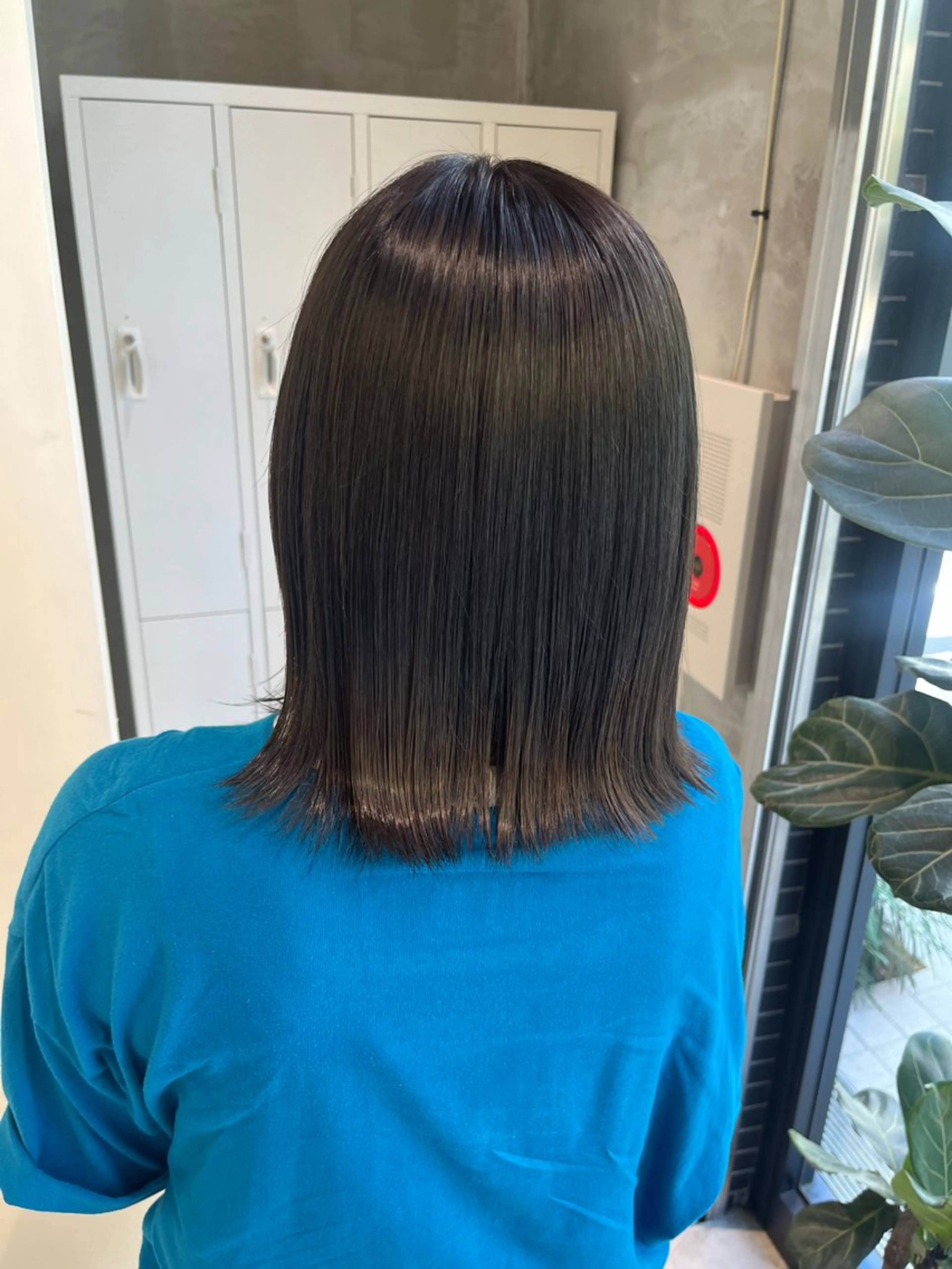 ミディアム カラー ベージュカラー オリーブベージュ 結衣/ 透明感カラー🎀のヘアスタイル