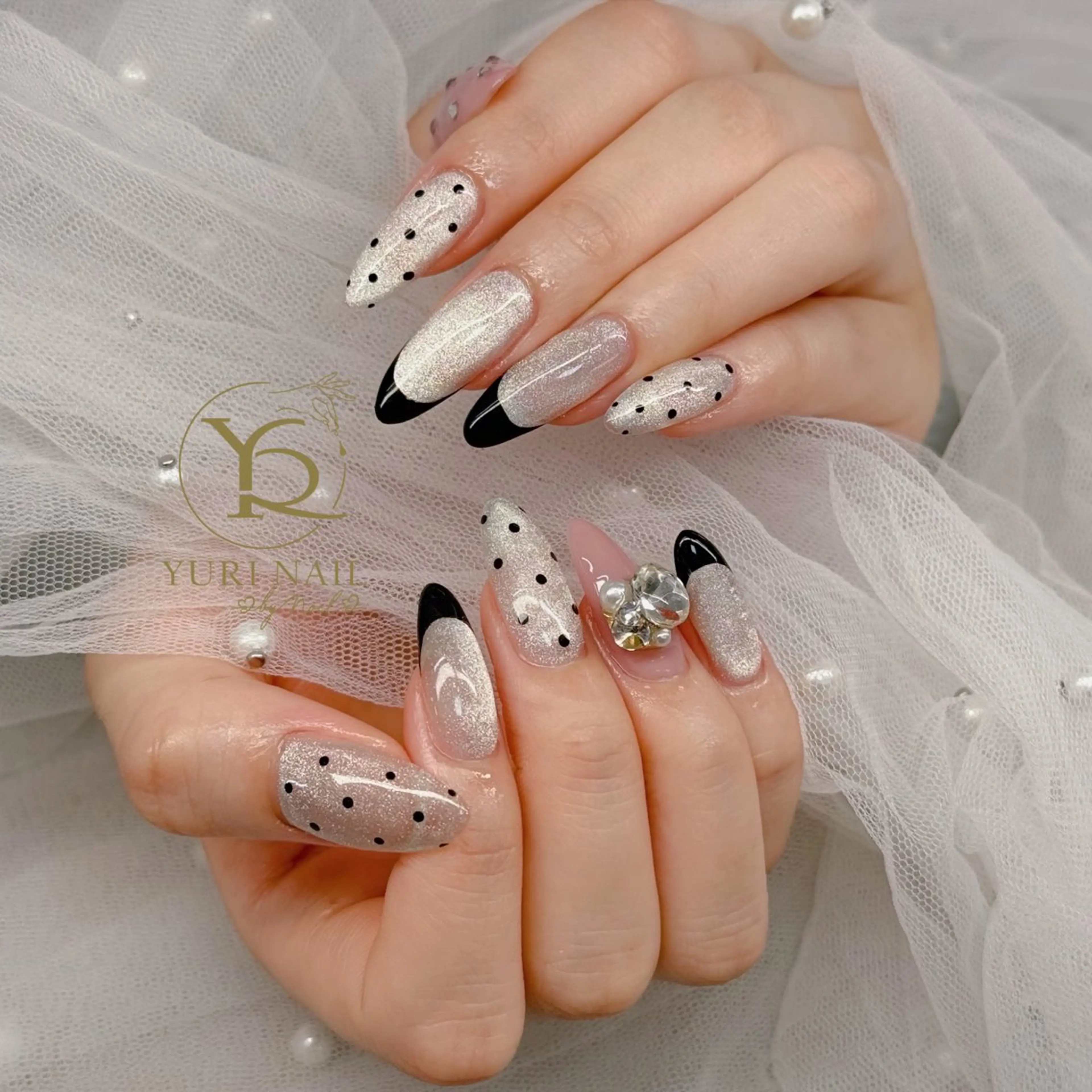 ネイル チークネイル フットネイル グラデーション 韓国ネイル 持ち込み Kawaii Nail Salon所属・YURI NAIL NARITAのネイルデザイン