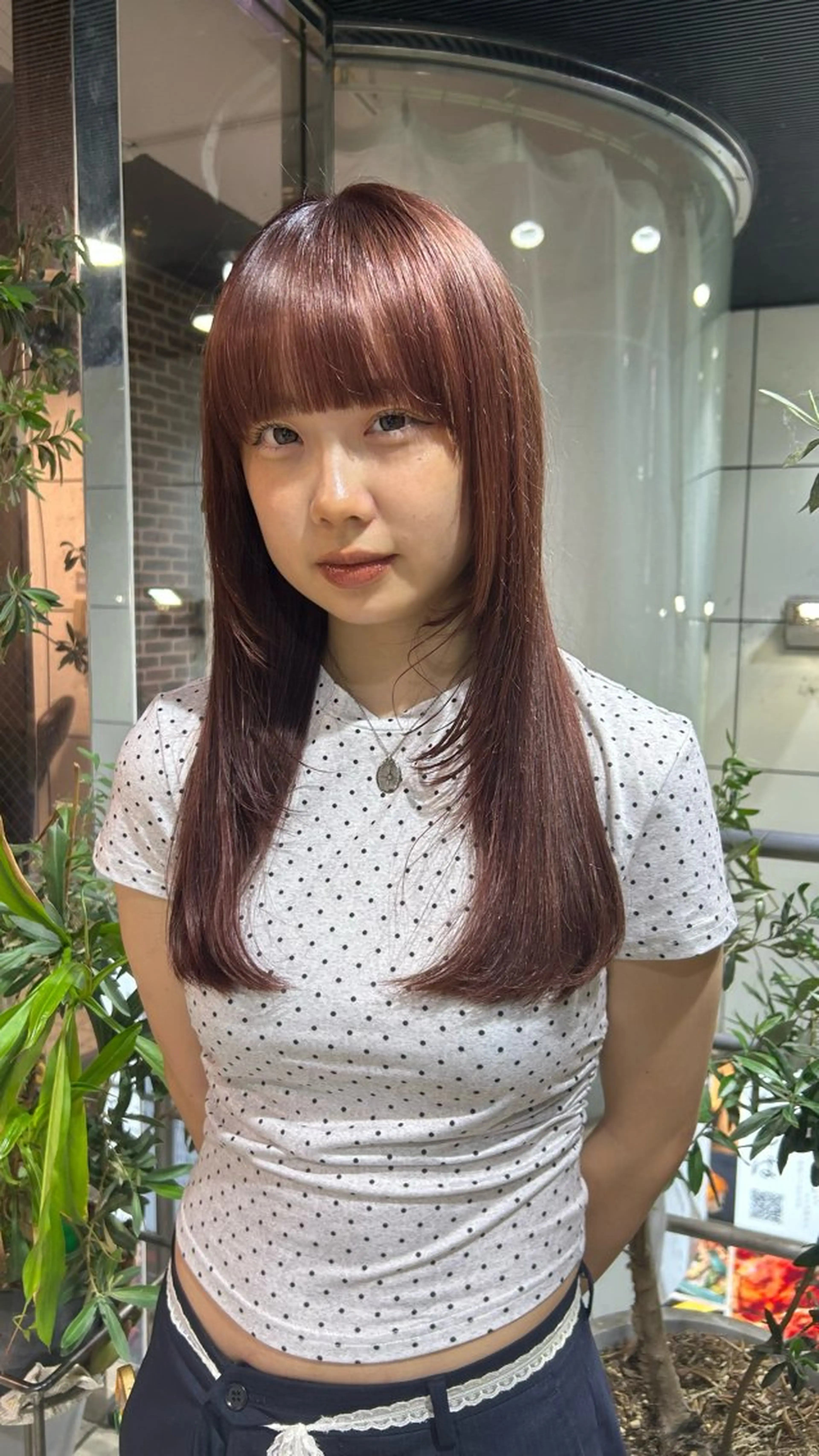 前髪、顔周りカット✂️✨ + メンテナンスカット⚡️の写真