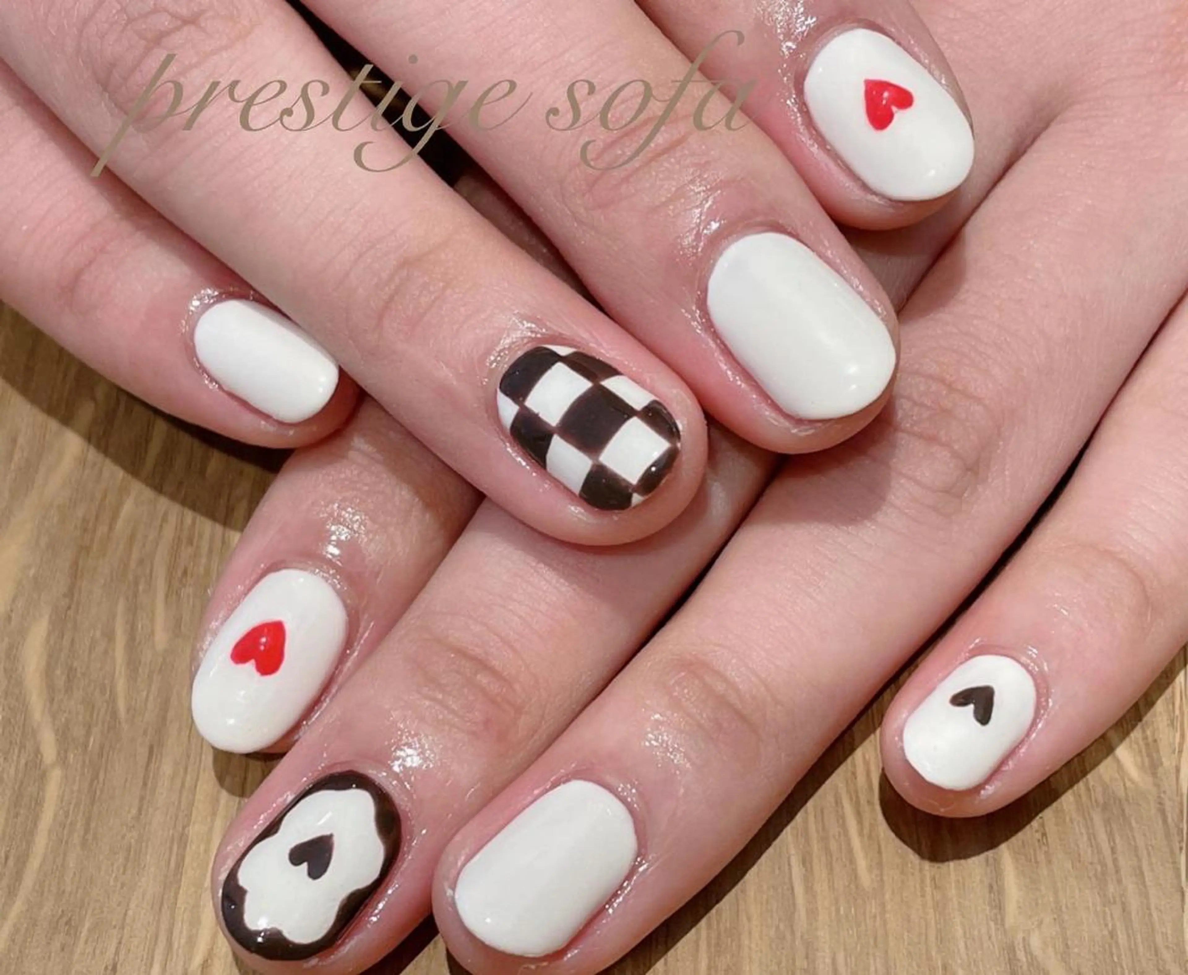 ネイル マツエク・マツパ まつげパーマ ボリュームラッシュ アートネイル ジェルネイル ハート 髙橋 敦子のマツエク・マツパデザイン