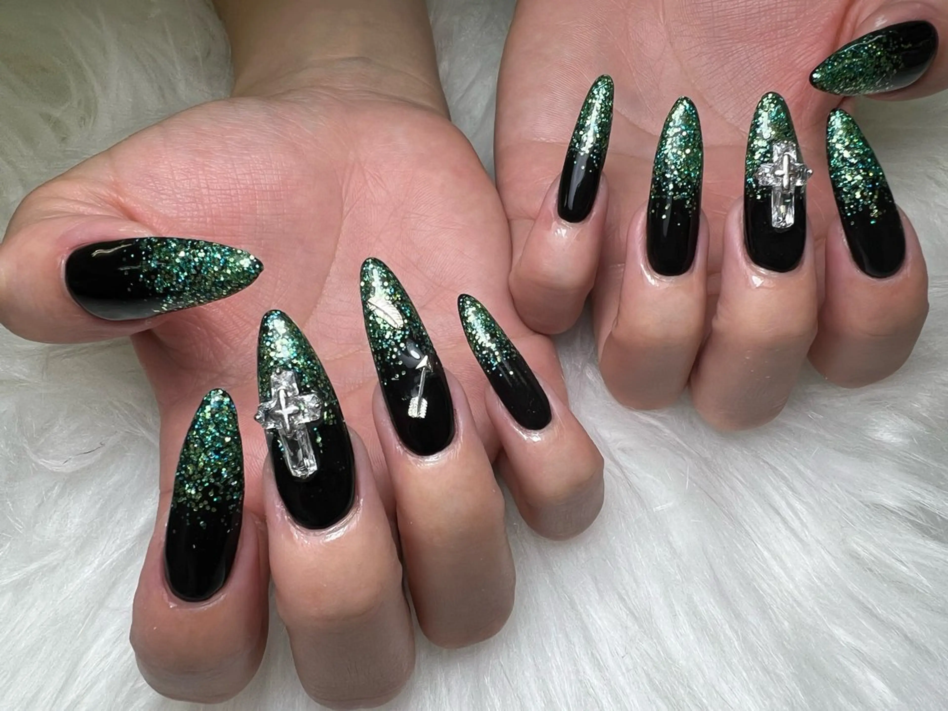 ネイル ハンドネイル Mana‪ ‪·͜· ❤︎‬のネイルデザイン