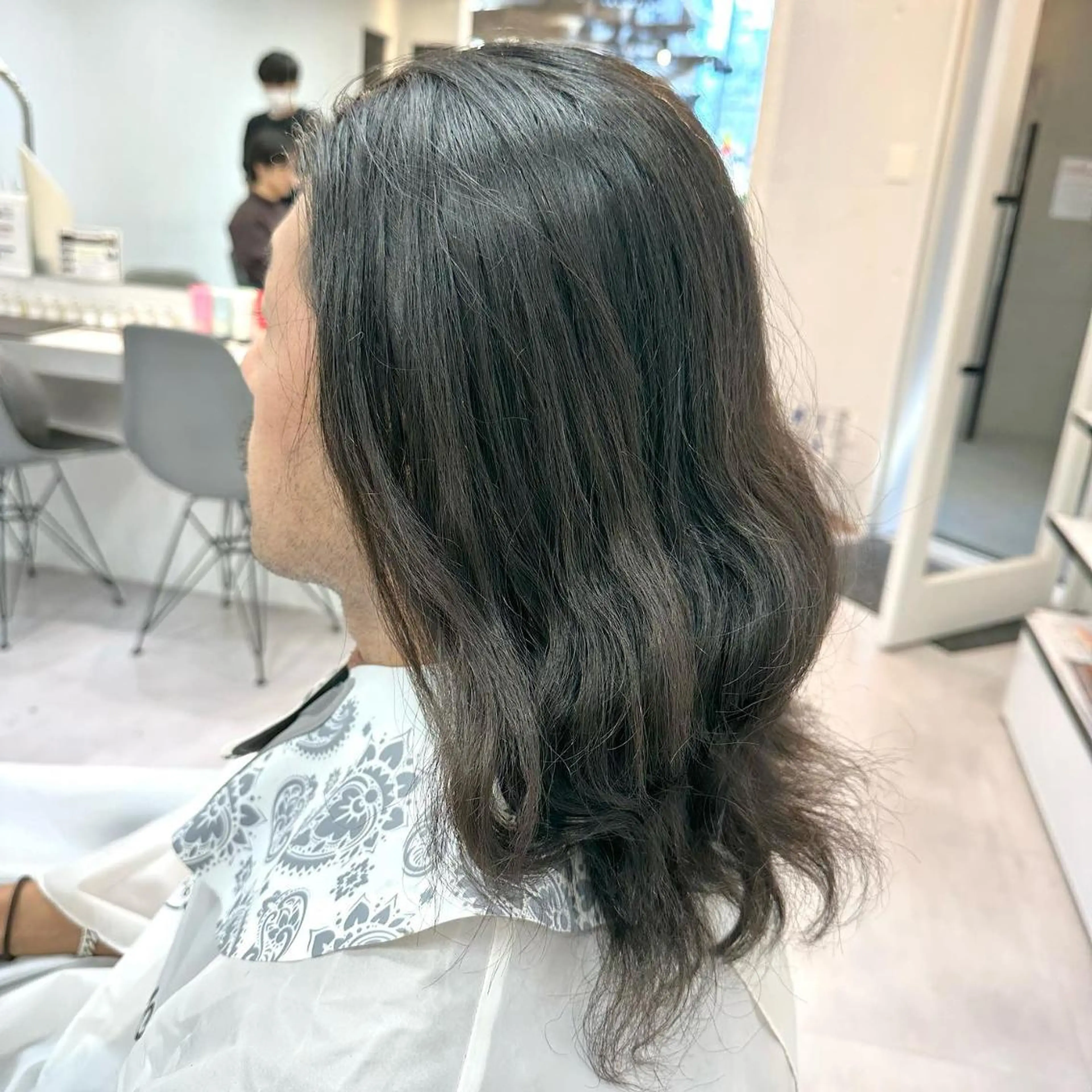 ショート 髪質改善× ハイライト溝江のヘアスタイル