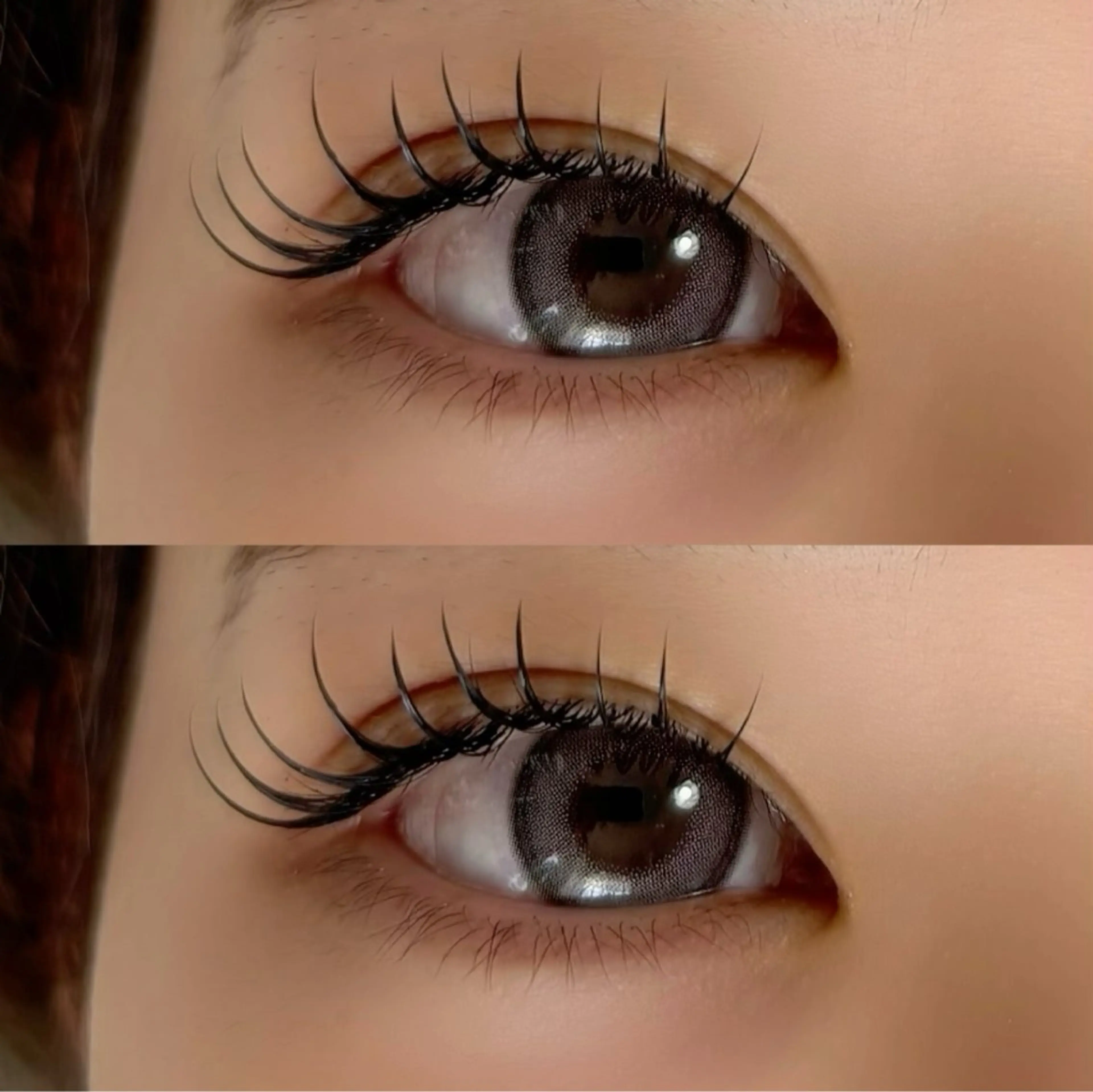 マツエク・マツパ 束感まつ毛 Dカール フラットラッシュ マツエク - THROW-のマツエク・マツパデザイン