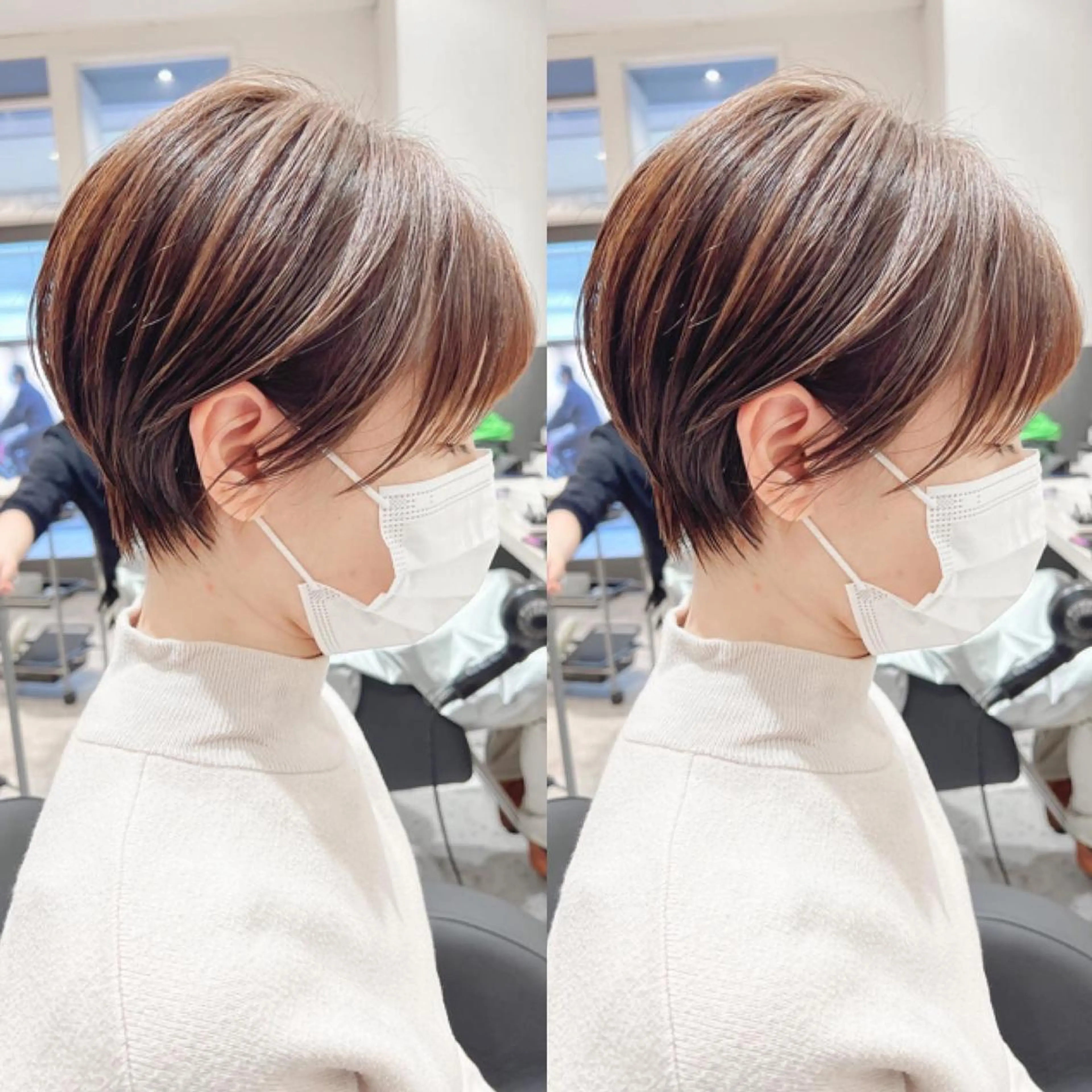 ショート カラー カット ヘアカラー LA KING GINZA TOKYO所属・🧡ショートの達人 🧡SHOのヘアスタイル