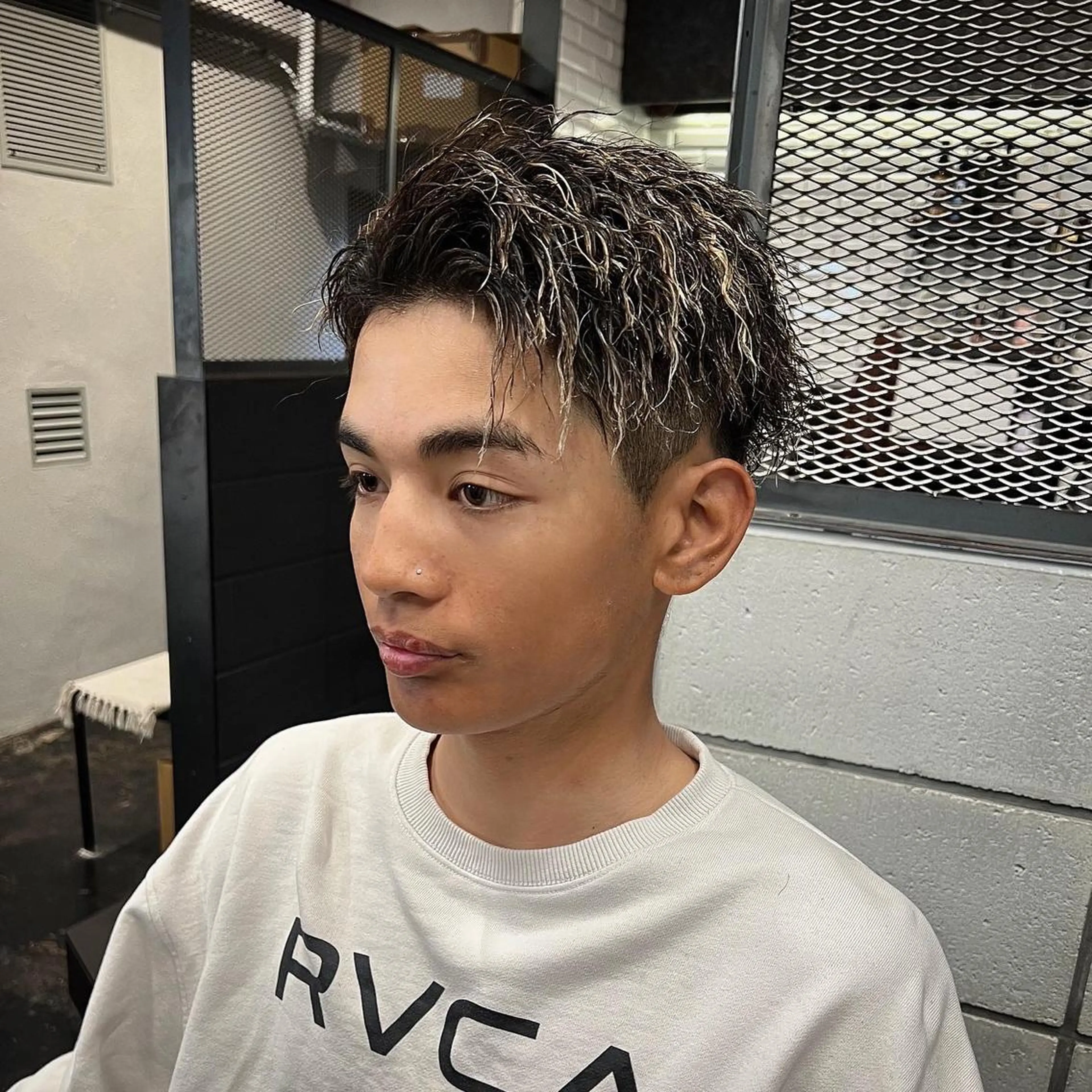 【新規限定❤️‍🔥】メンズカット＋ツイストパーマ＋内部補修トリートメントの写真