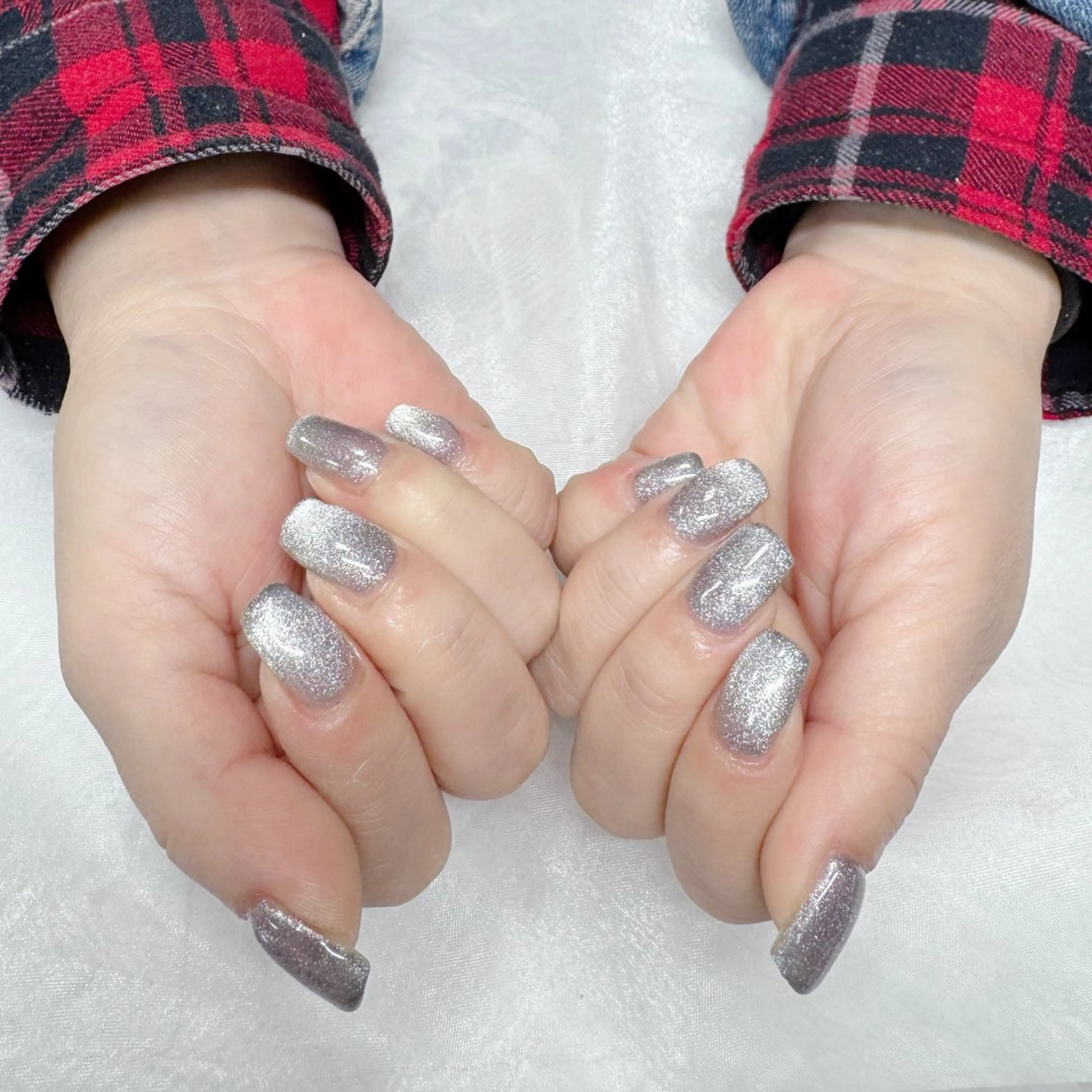 ネイル キラキラネイル マグネットネイル maruyasu. yのネイルデザイン