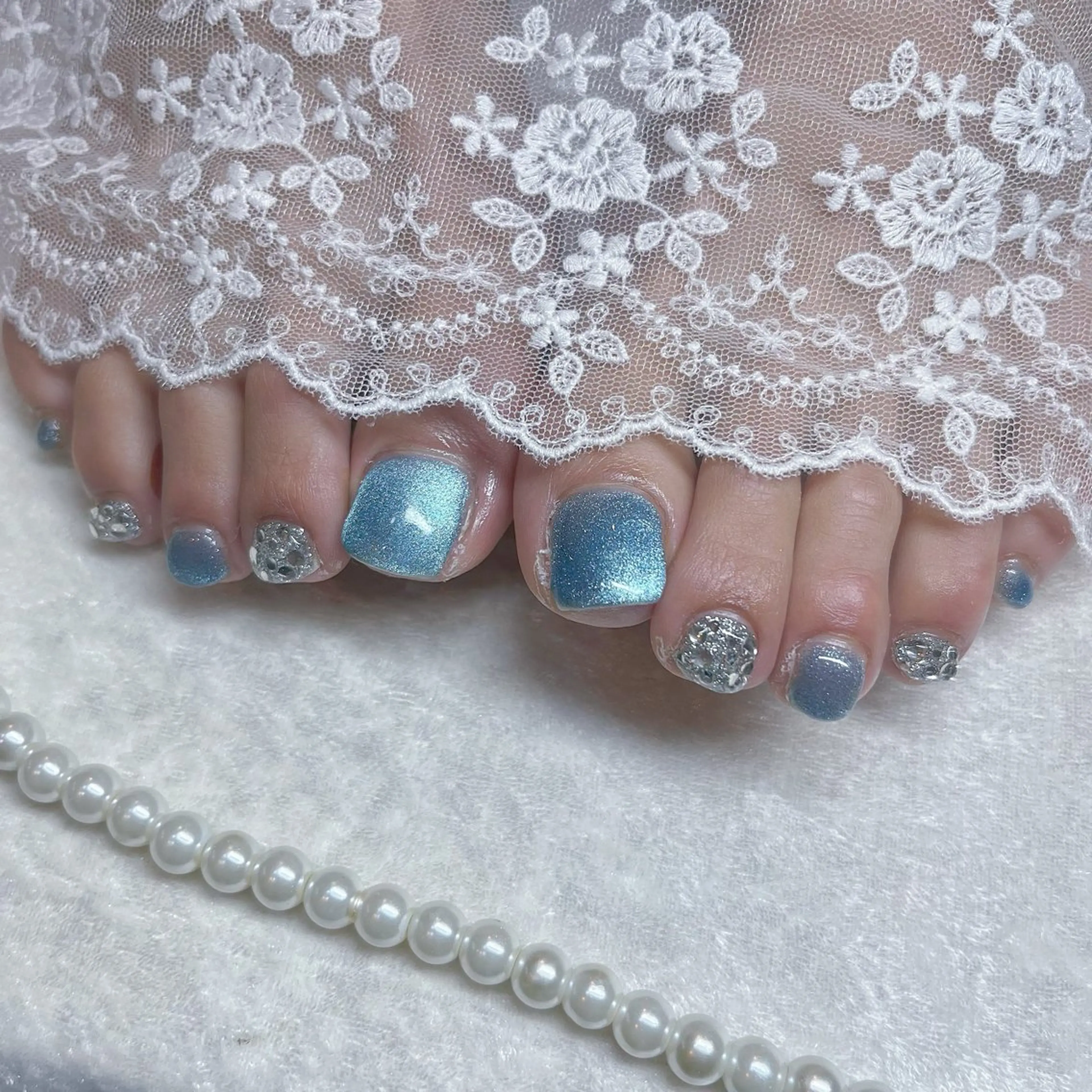 ネイル ハンドネイル Maya 🧊🫧‪のネイルデザイン