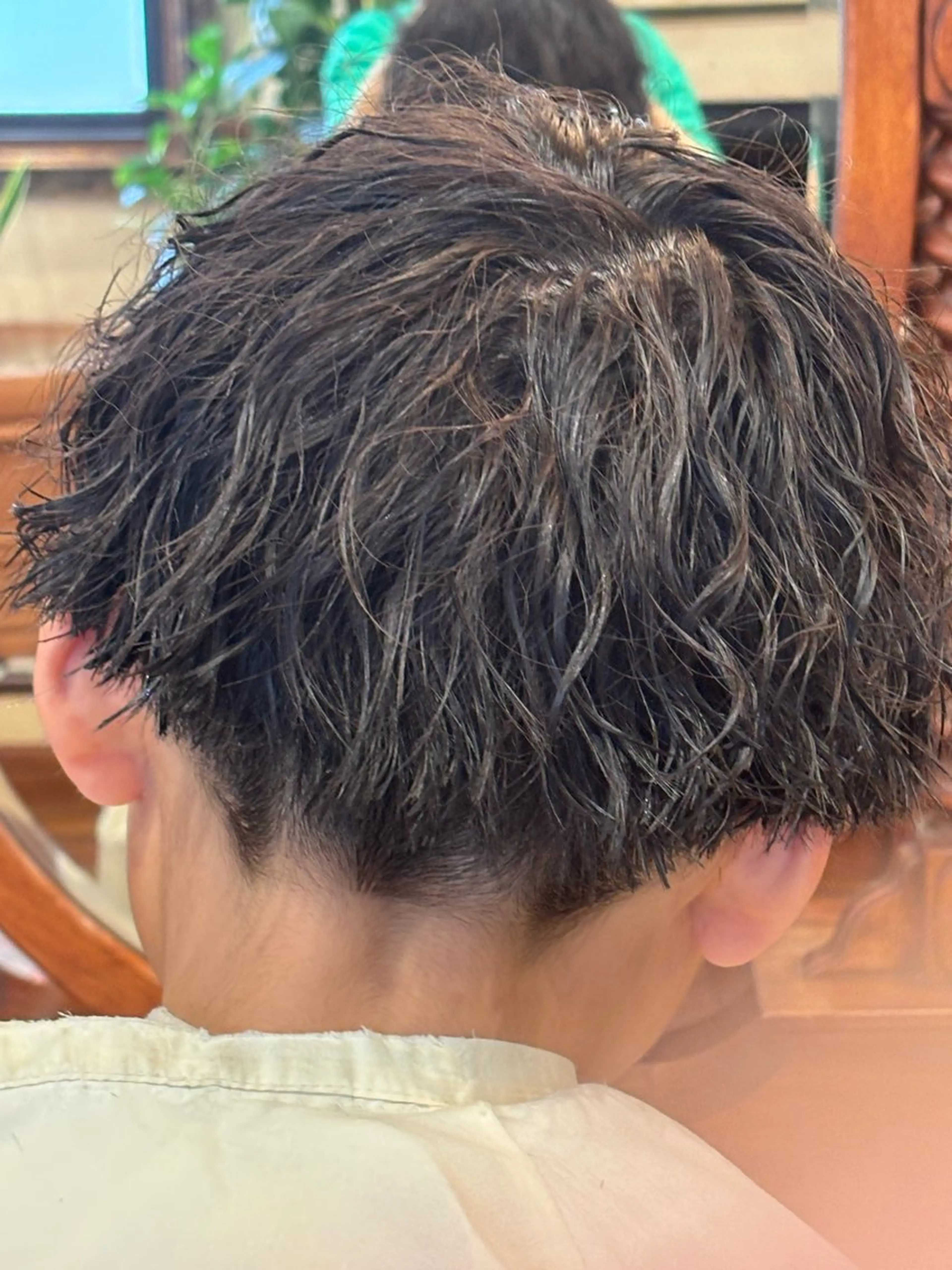 ショート パーマ メンズ キッズ おしゃれ泥棒 石原メンズ特化美容師のヘアスタイル