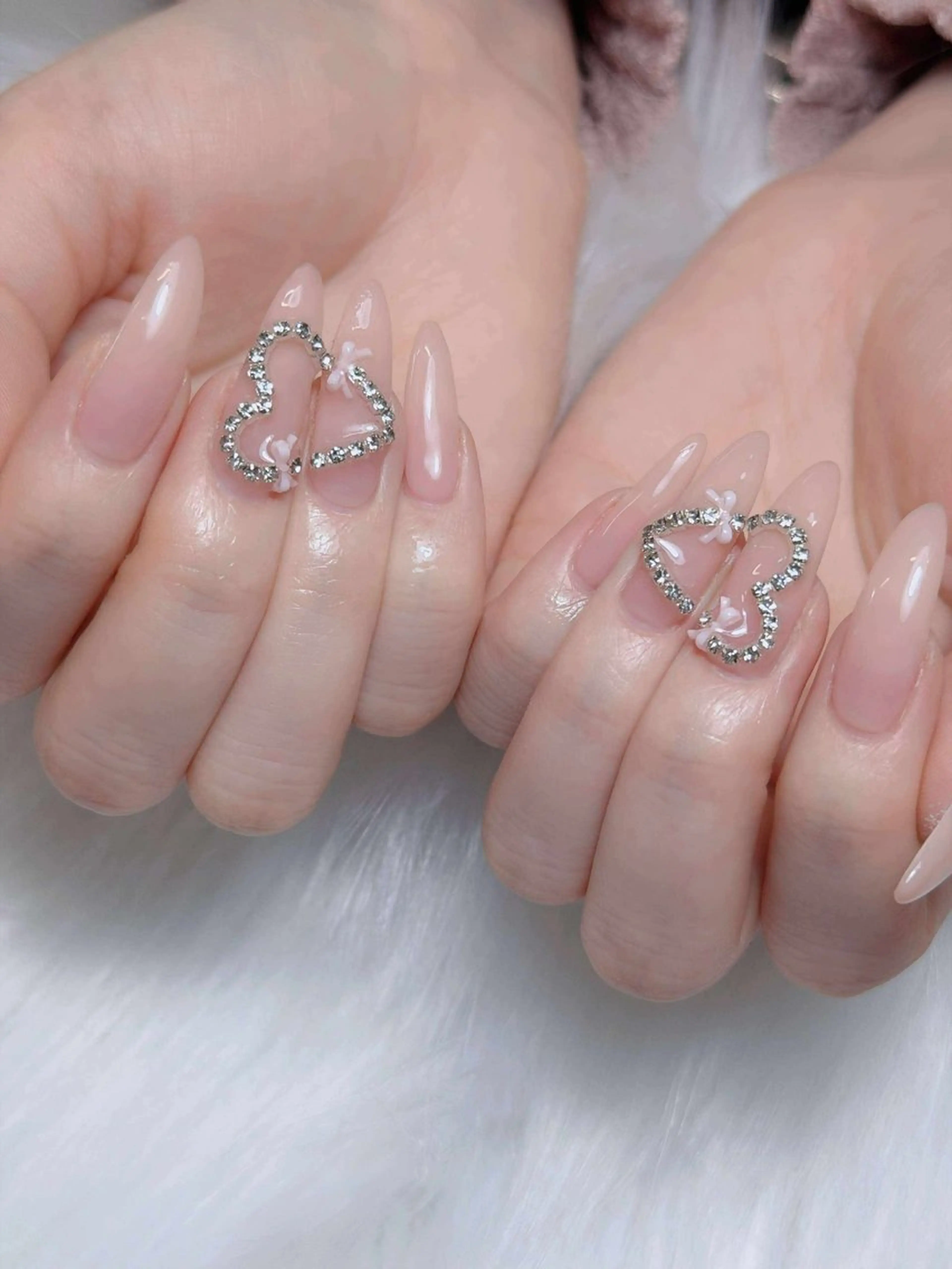 ネイル オーロラネイル チークネイル フットネイル フレンチネイル 韓国ネイル ハンドネイル Lumi Nailのネイルデザイン