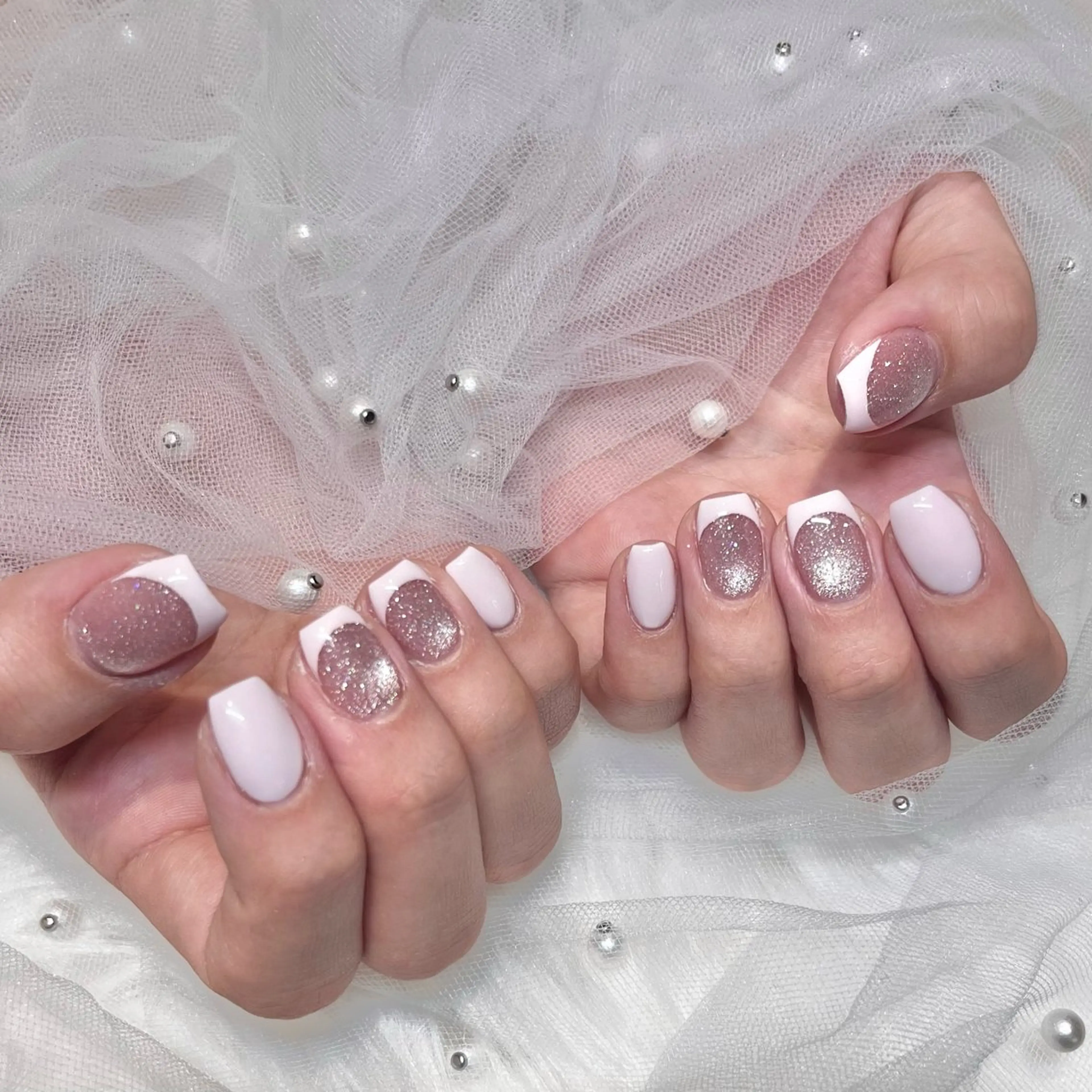 ネイル hair and beauty QUATRO 赤塚店所属・Allure赤塚店 鈴木果凜のネイルデザイン