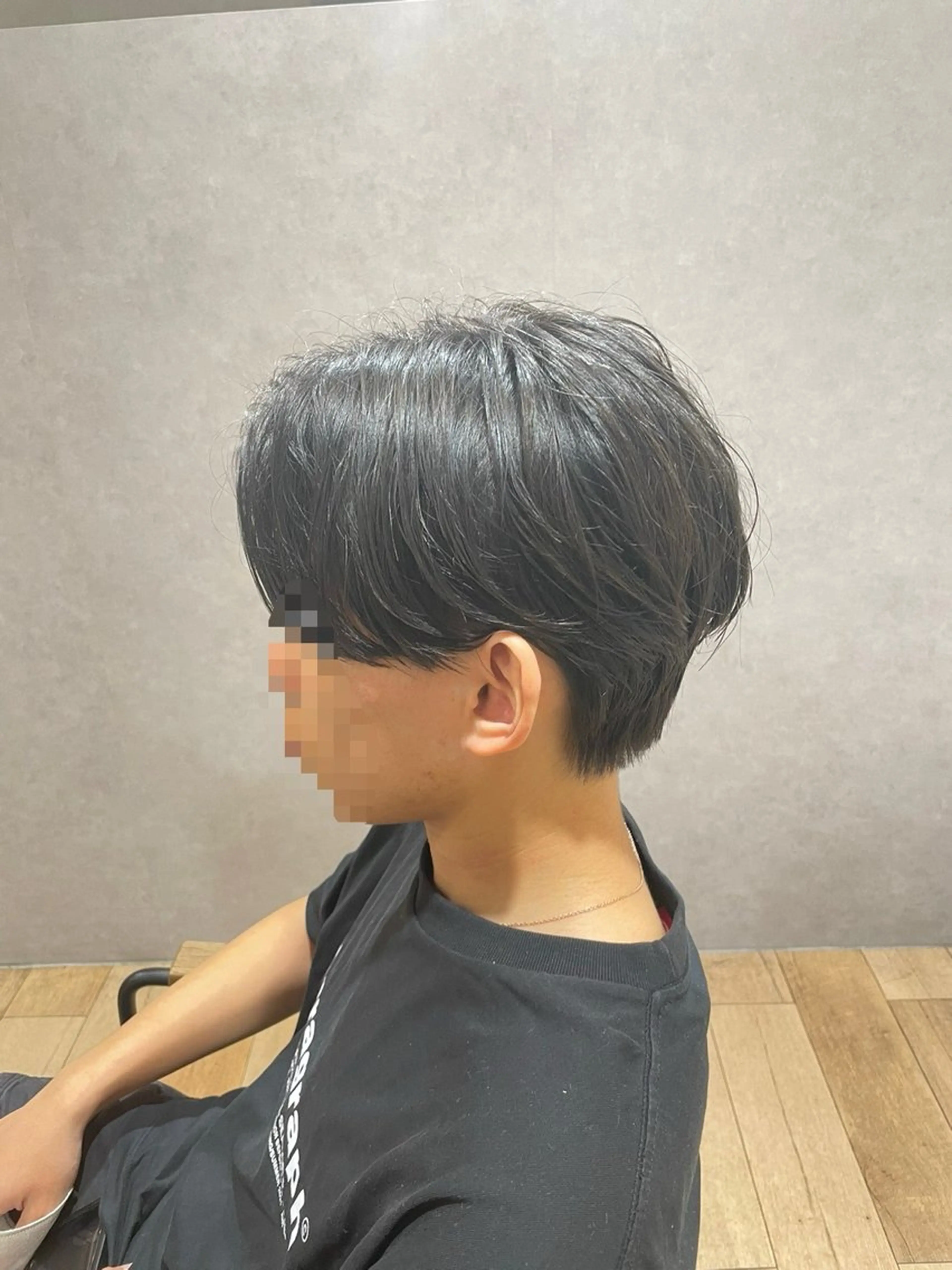 ショート メンズ カット パーマ 馬場 寛之のヘアスタイル