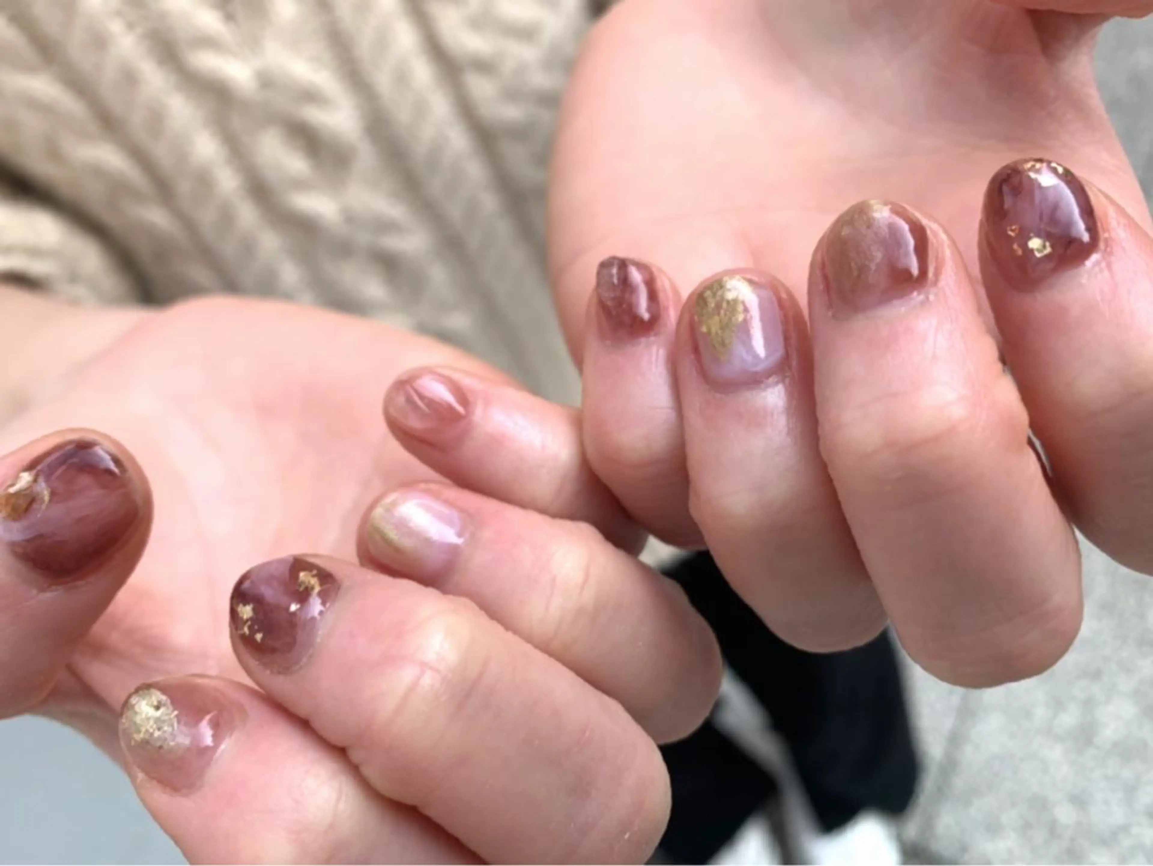 ネイル クリアネイル ニュアンスネイル nail* runa🌻のネイルデザイン
