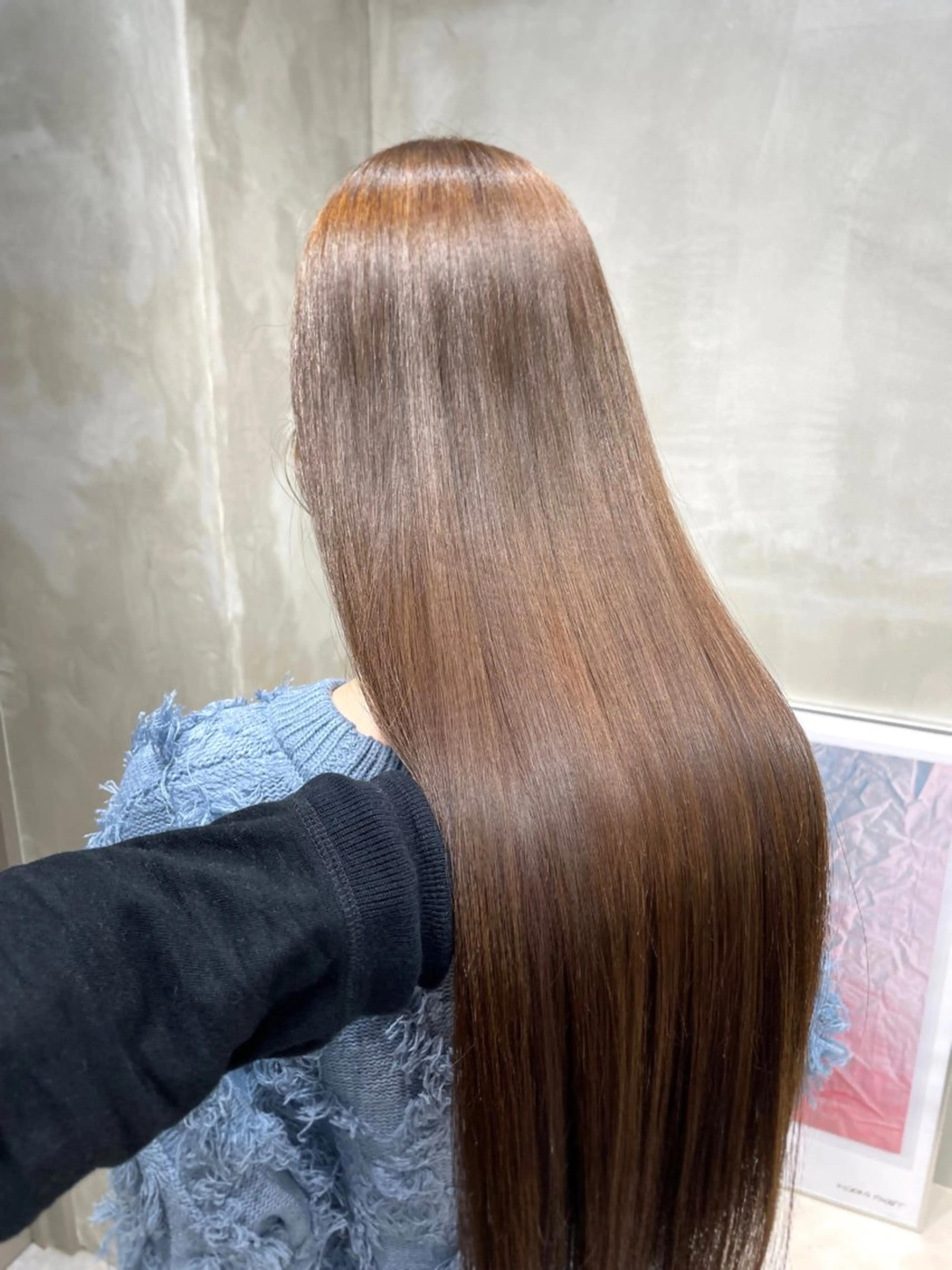 ロング カラー ベージュカラー ブリーチ ブリーチなしカラー トリートメント the path shogo🌻のヘアスタイル
