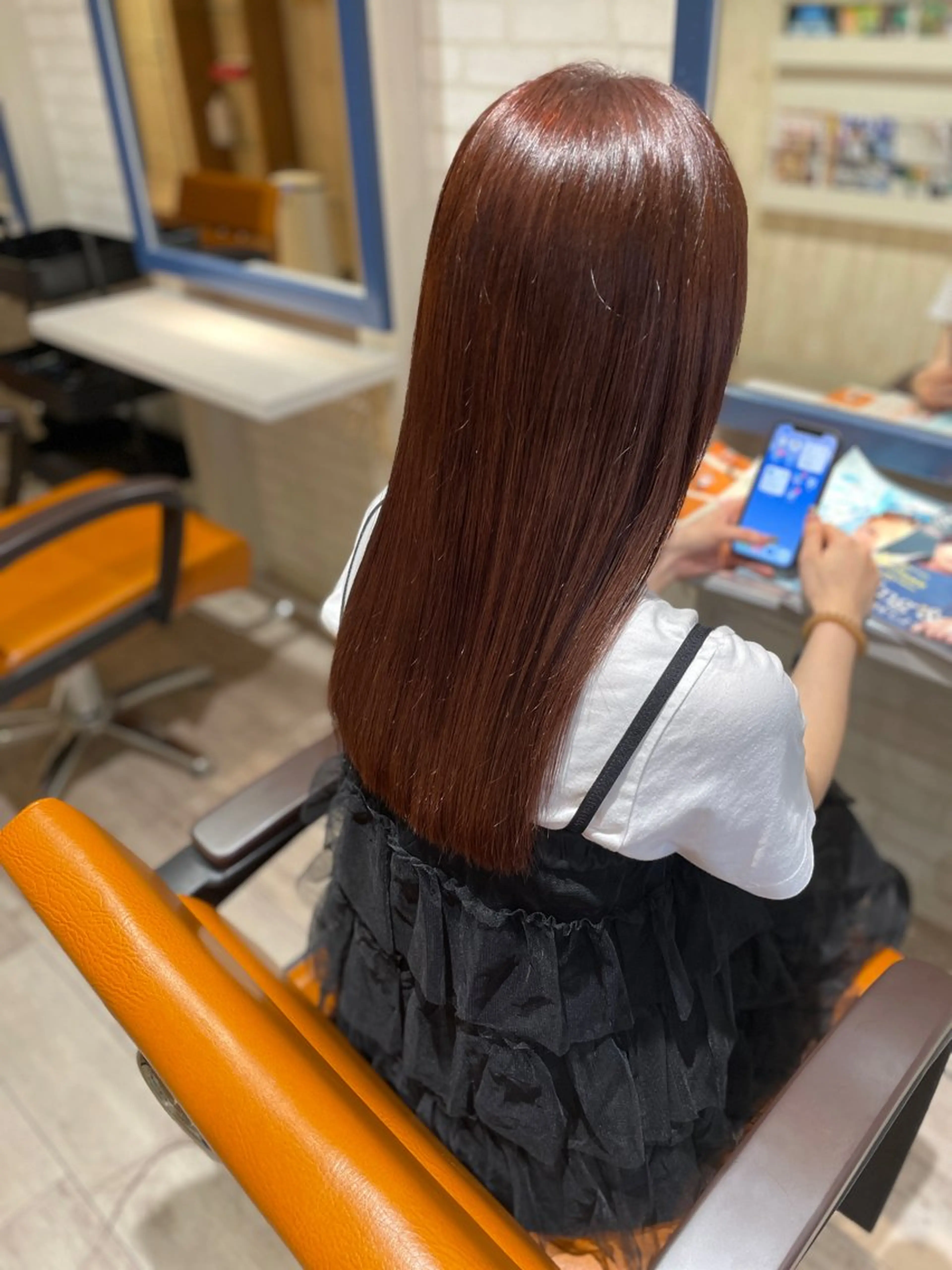 ロング カラー 新井那紬🌿 arai nahoのヘアスタイル