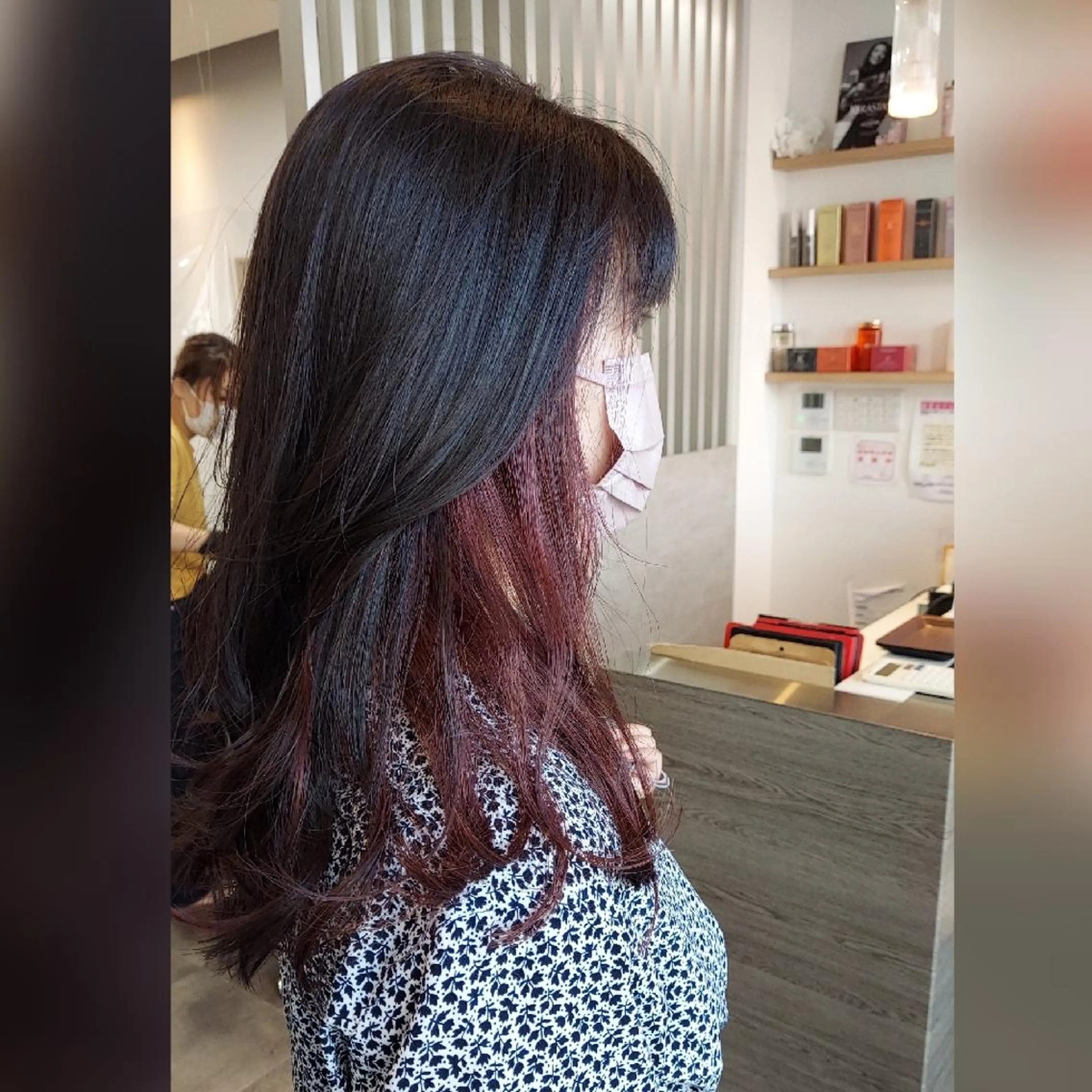 ロング カラー あかね☆ヘアアレンジ /ボブ/縮毛矯正のヘアスタイル