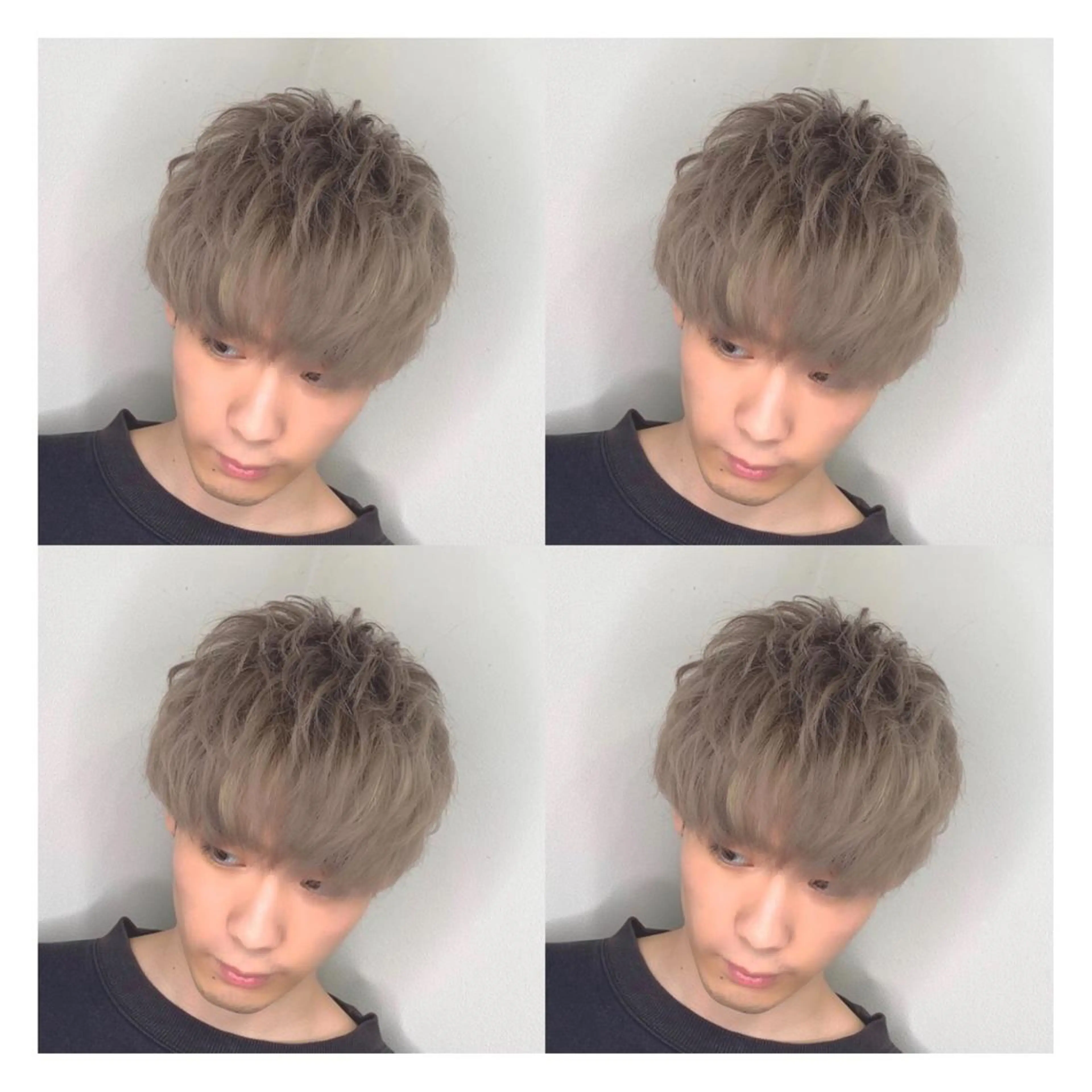 ショート カラー メンズ ange☞ soutaのヘアスタイル