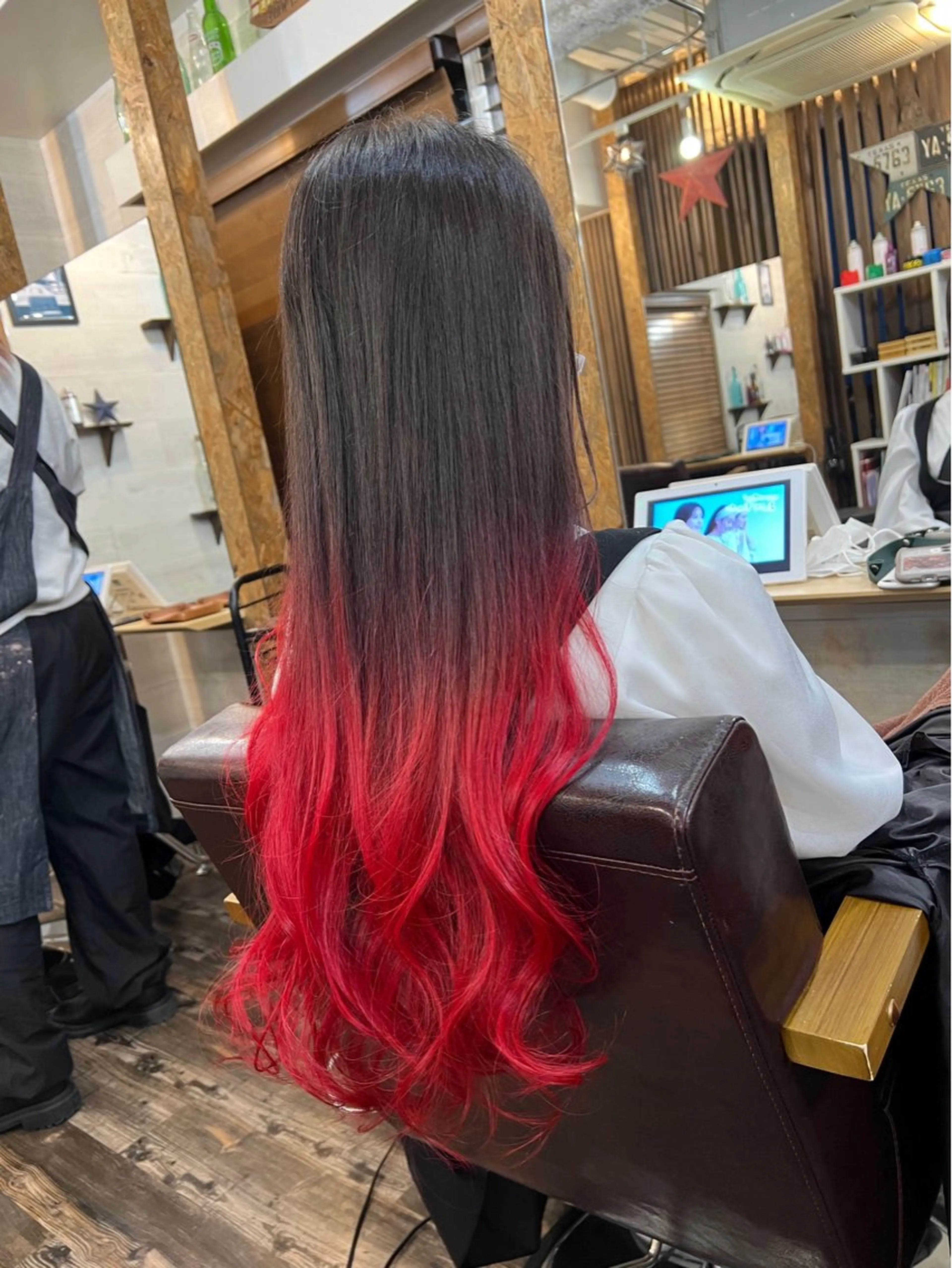 ロング ヘアカラー トリートメント ✨ハイトーン✨透明感 ✨生神　優季のヘアスタイル