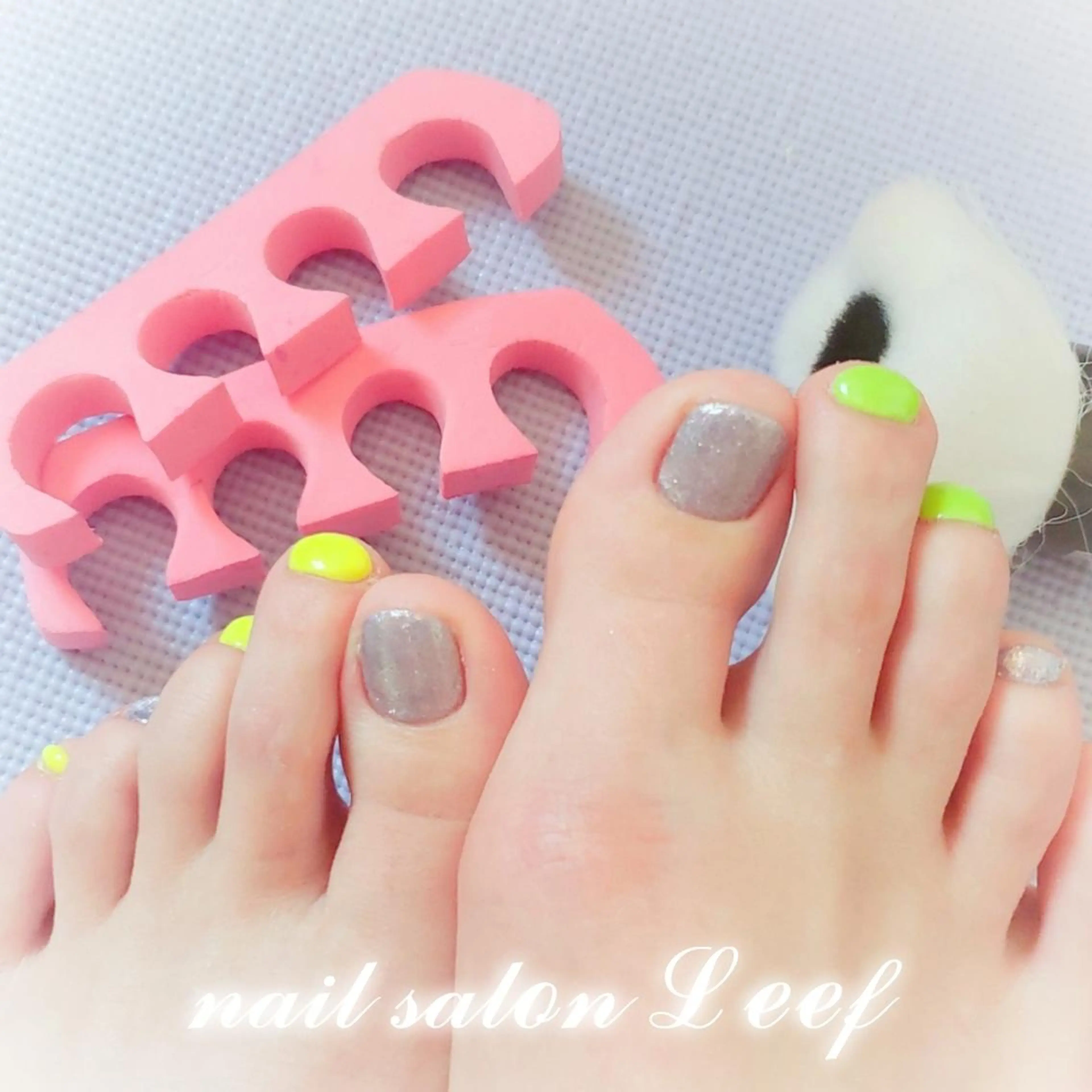 ネイル フットネイル Nail leef《リーフ》所属・kahosan 𓆉のネイルデザイン