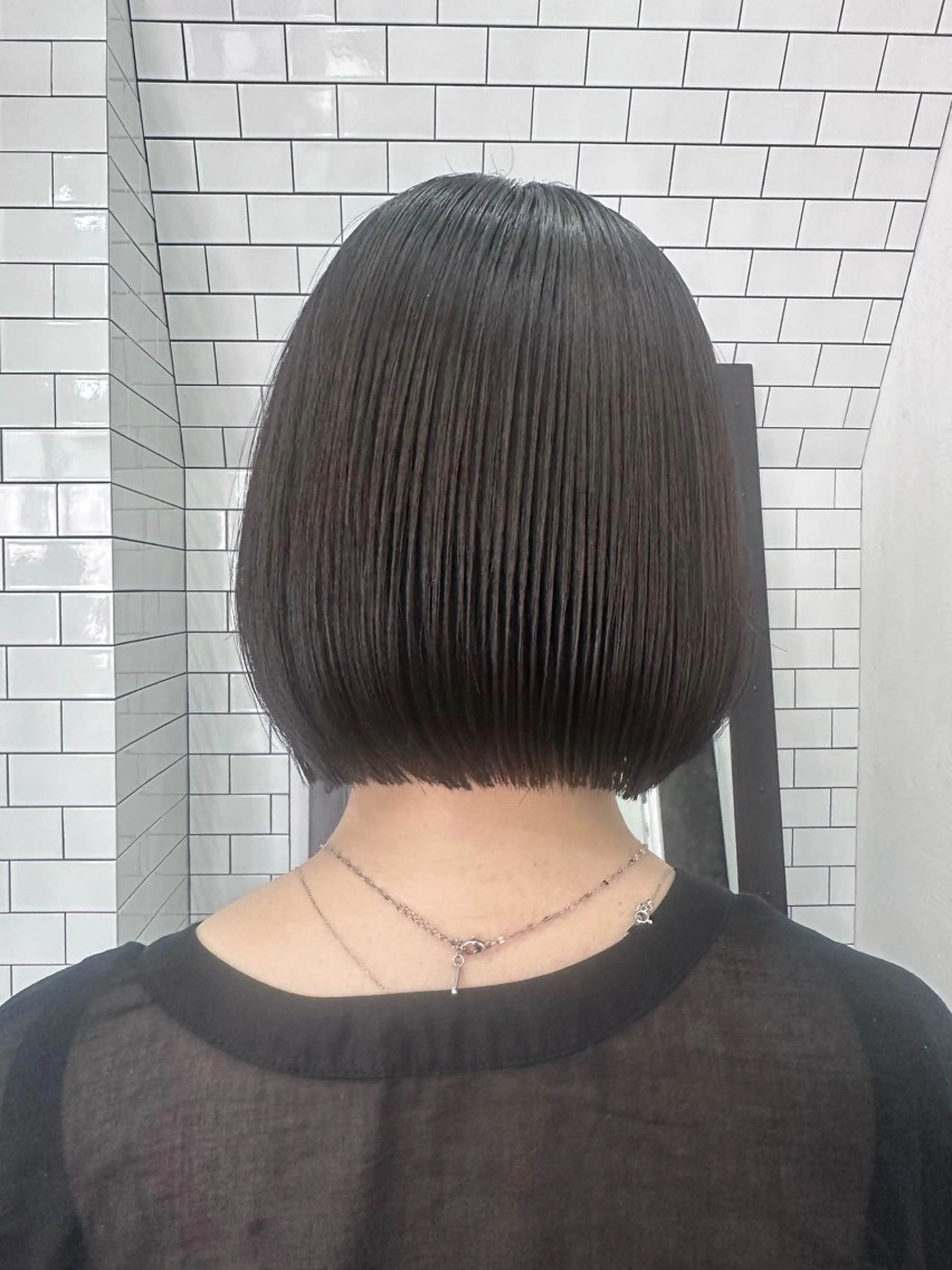 ショート 縮毛矯正 妙見 知洋のヘアスタイル