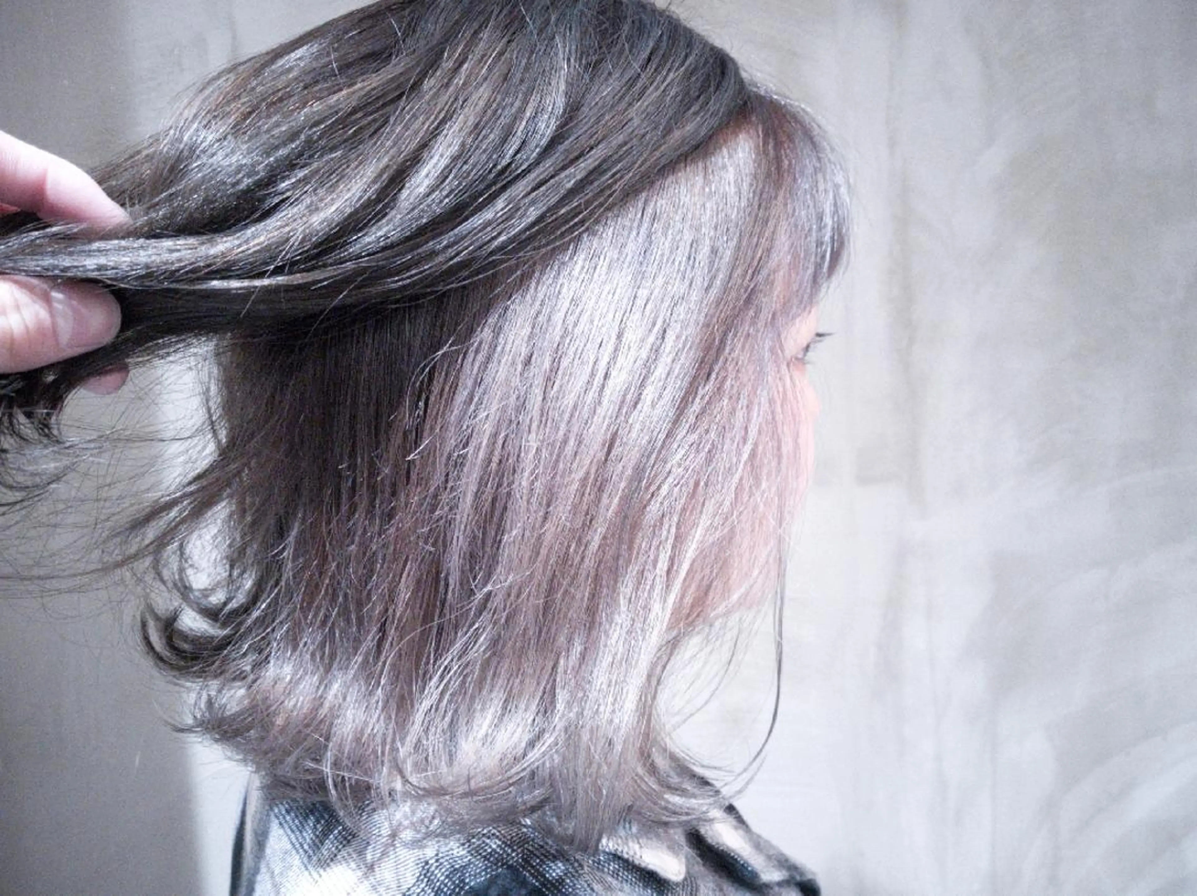 ミディアム カラー ill副店長 立和田純也のヘアスタイル