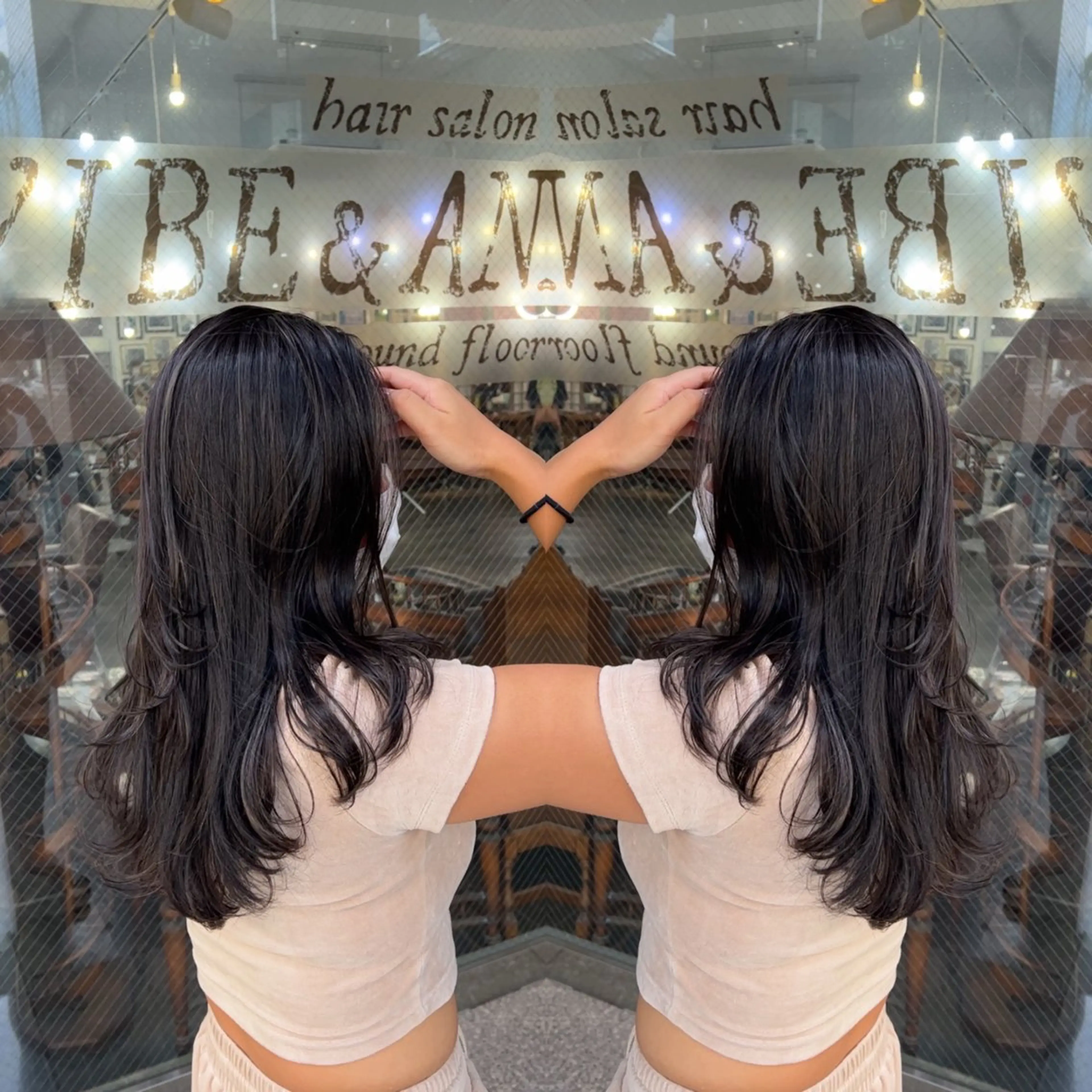 ロング レイヤー/ボブ/ ミニボブ/AOIのヘアスタイル