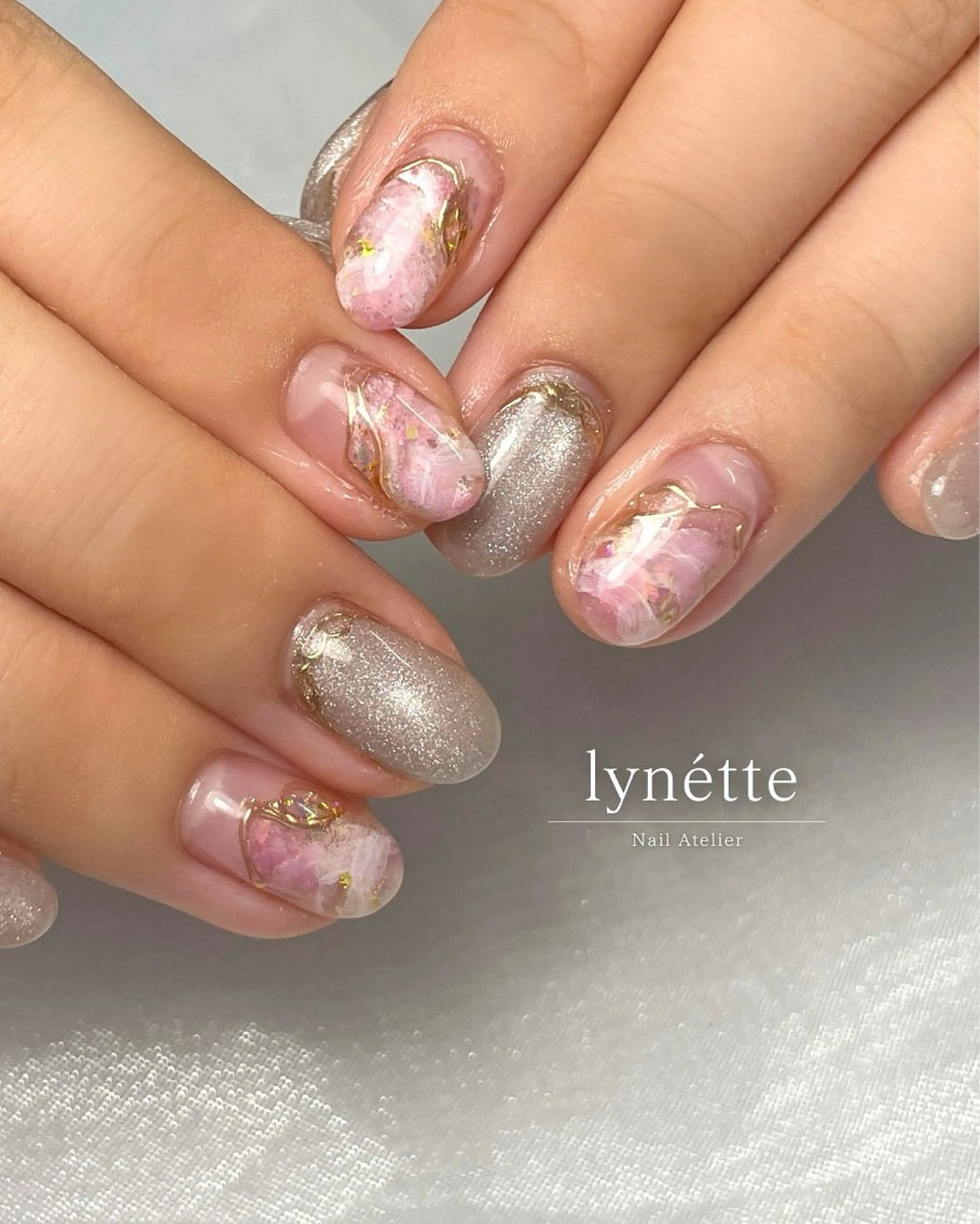 ネイル ニュアンスネイル lynétte 那覇ネイルサロンのネイルデザイン